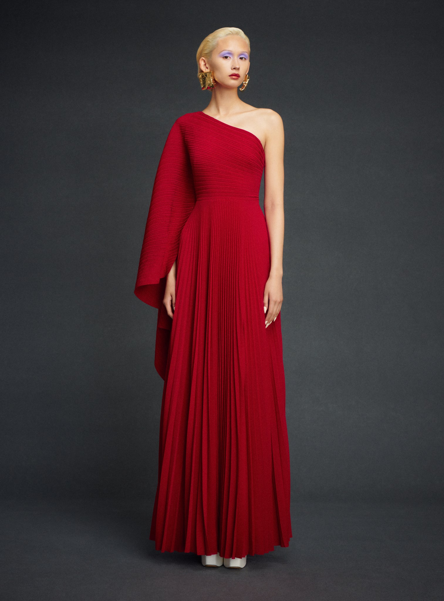 The Maci Maxi Dress in Ruby