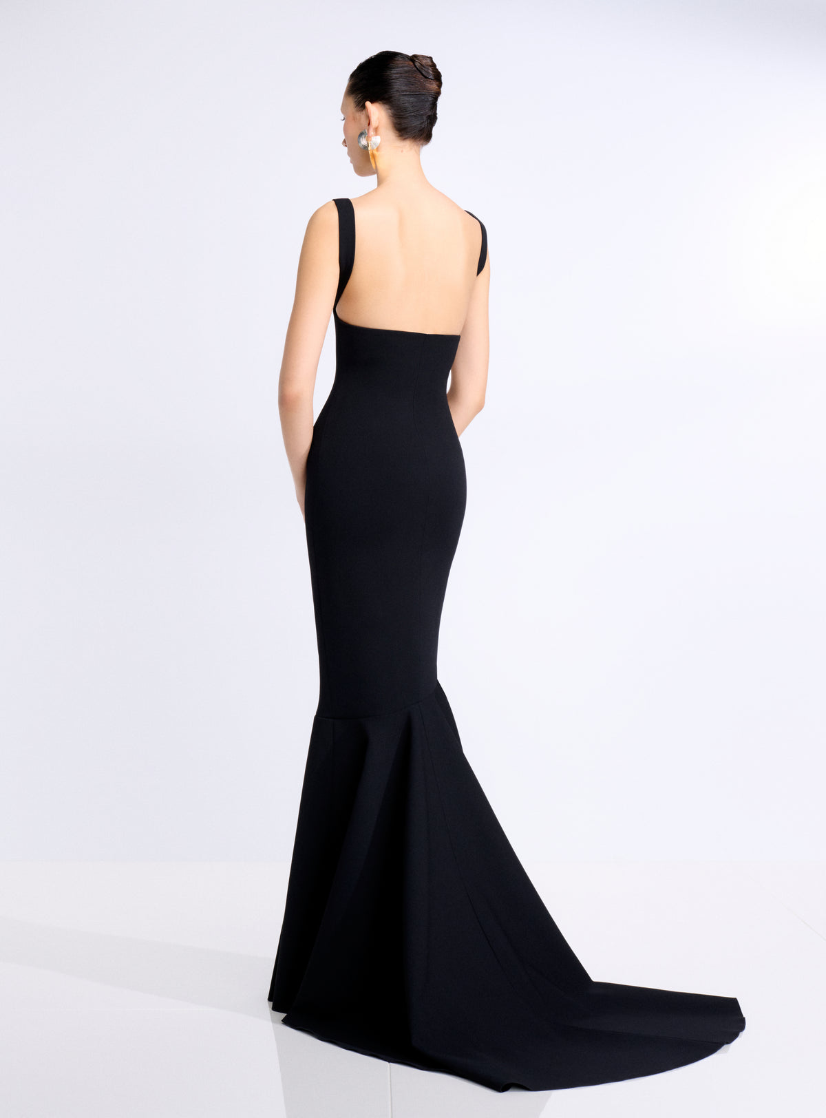The Lottie Maxi Dress in Black