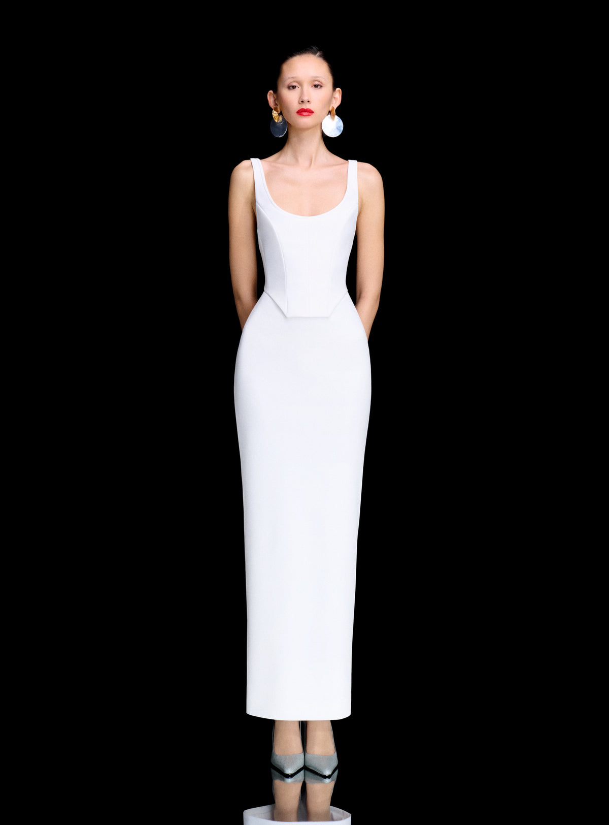 The Noor Maxi Dress in Cream