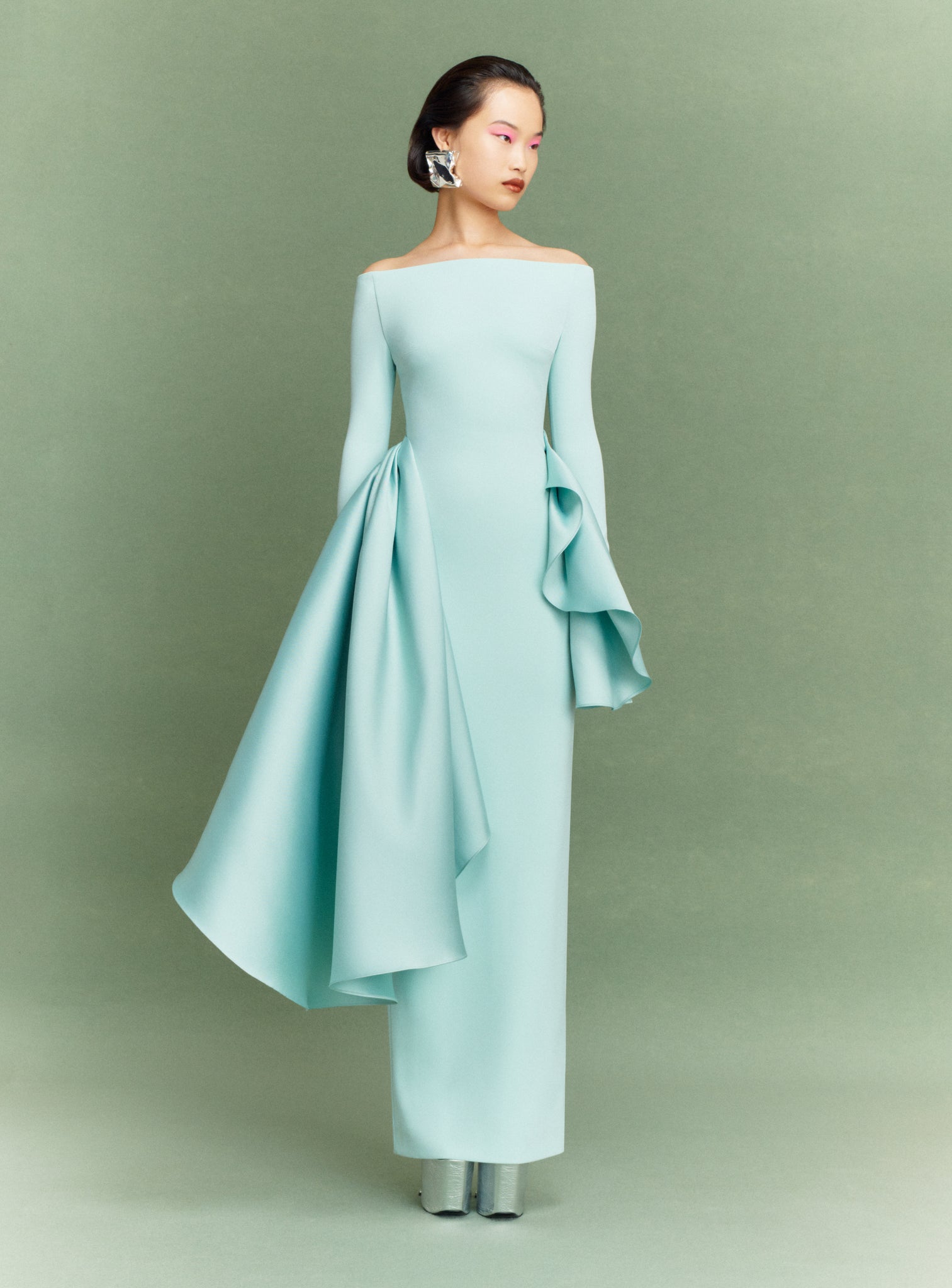 krista maxi dress solace london The Krista Maxi Dress in Mulberry Solace London