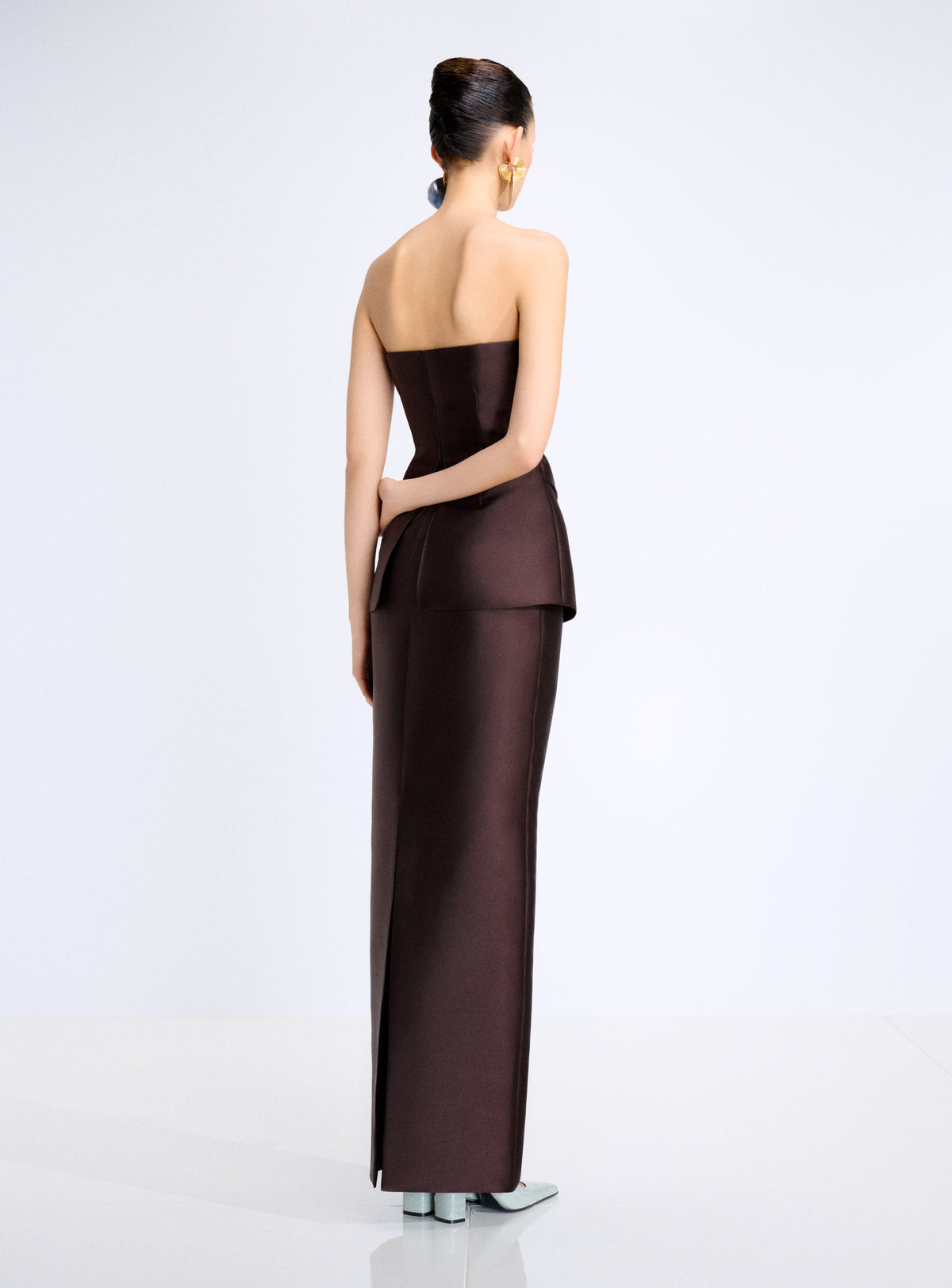 The Lucille Maxi Dress in Chesnut
