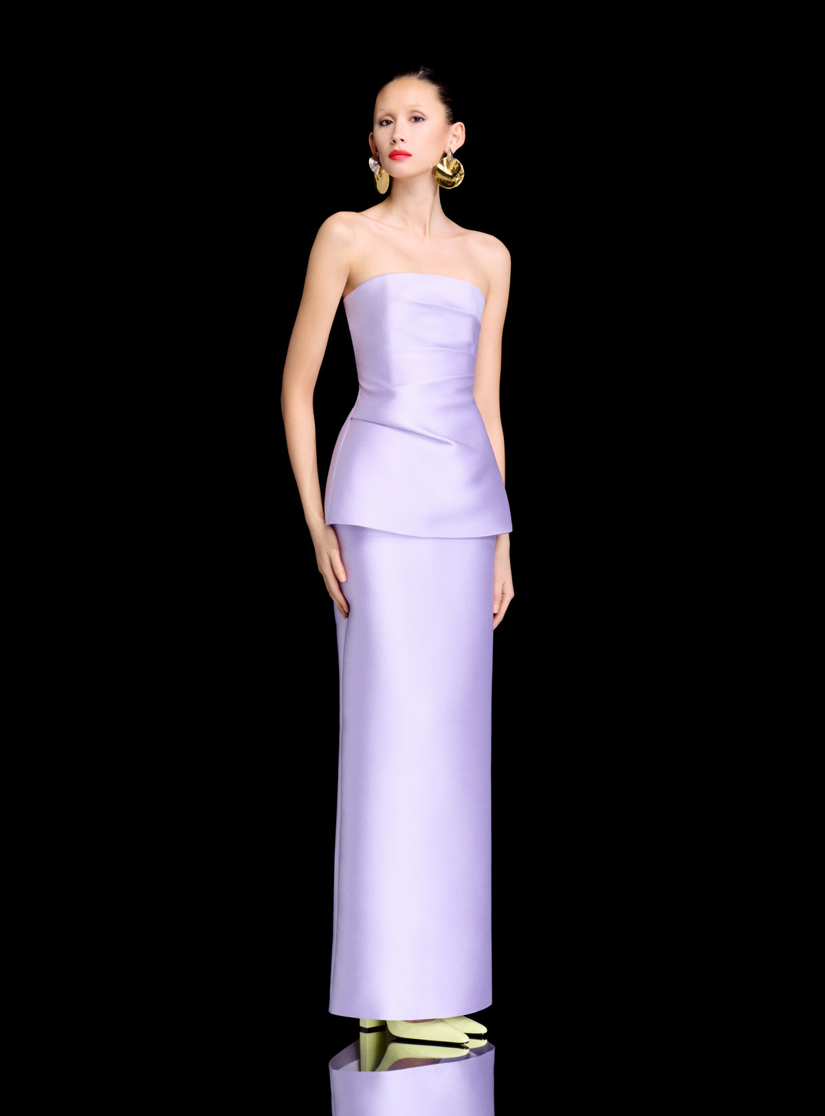 The Lucille Maxi Dress in Lavender