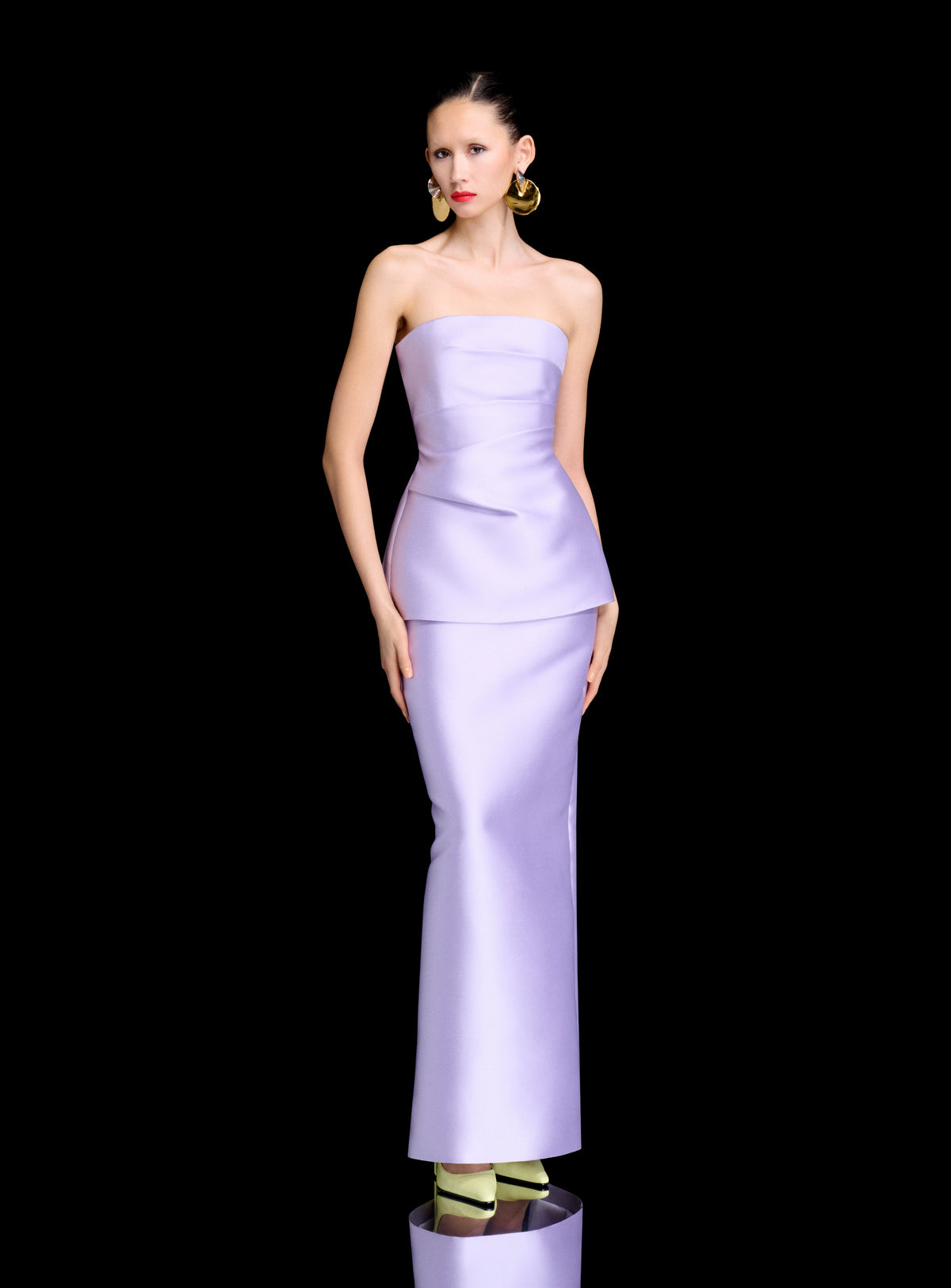 The Lucille Maxi Dress in Lavender