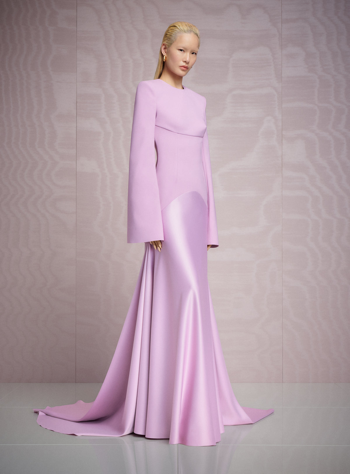 The Claudine Maxi Dress in Wisteria