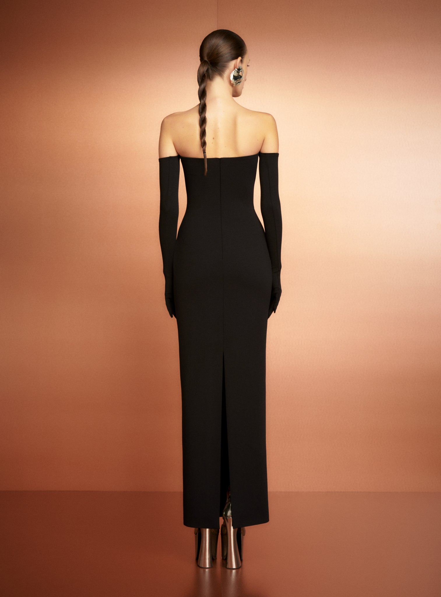 The Tullia Maxi Dress in Black