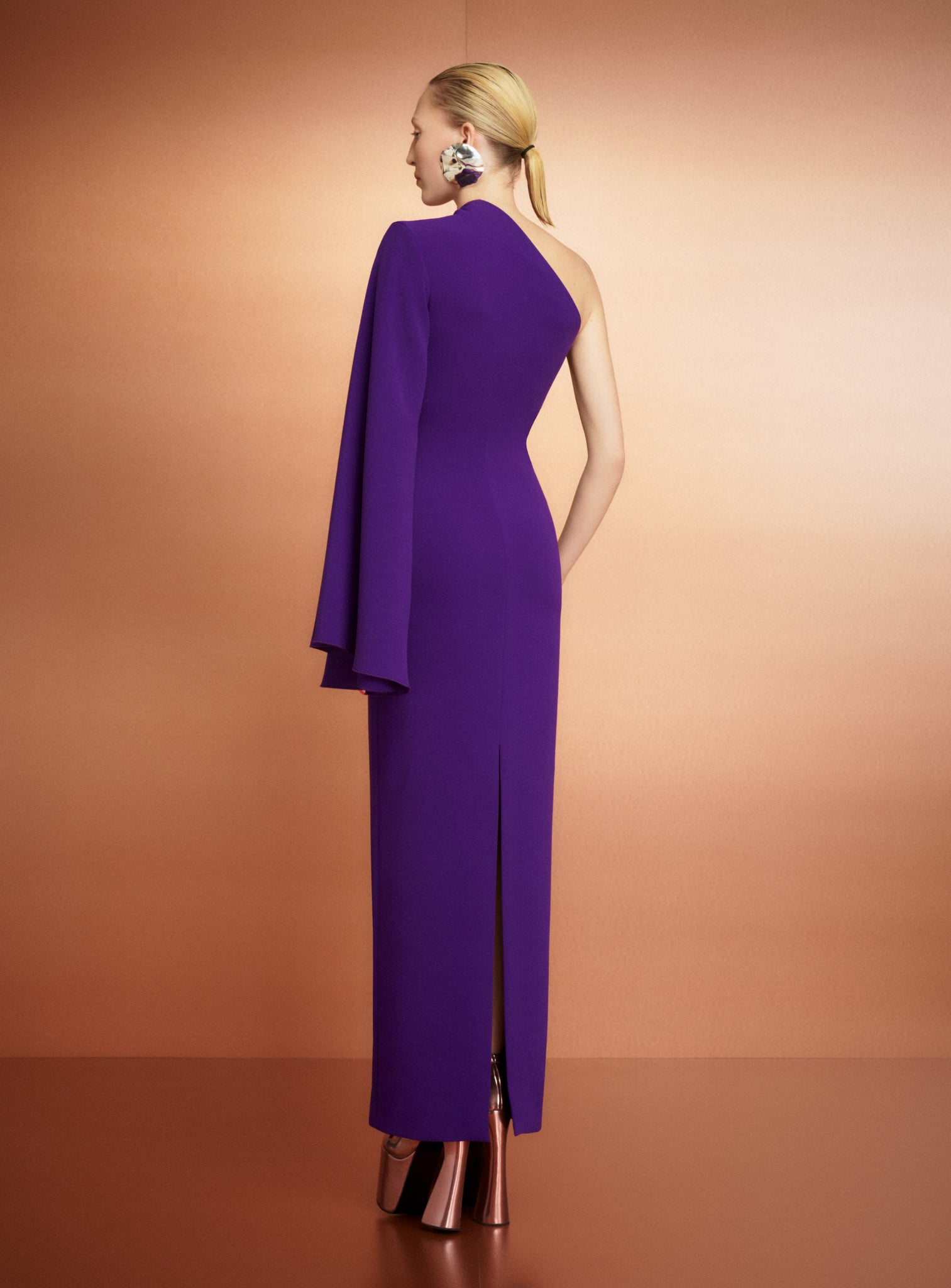 The Elisa Maxi Dress in Amethyst