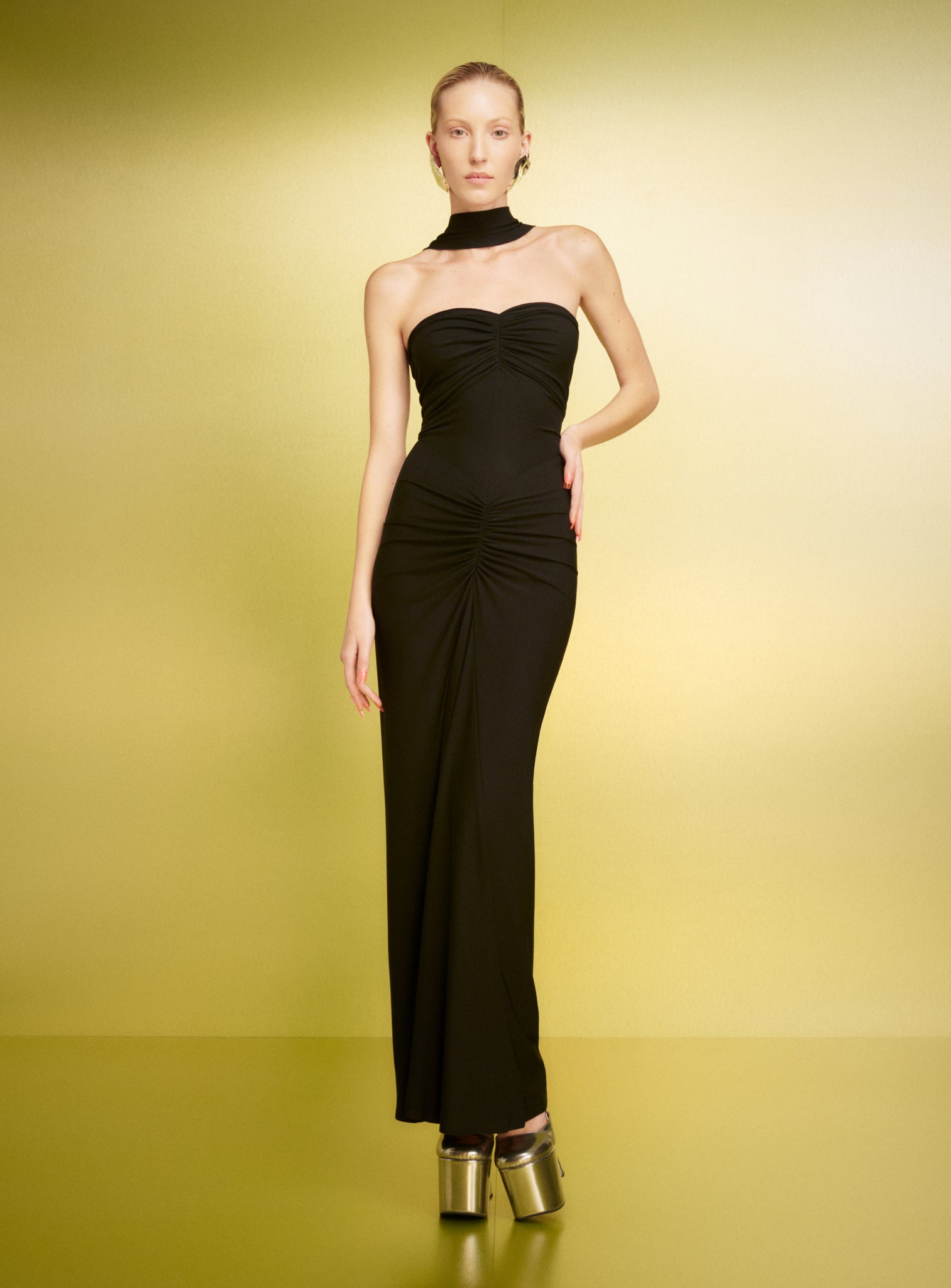 The Maisie Maxi Dress in Black