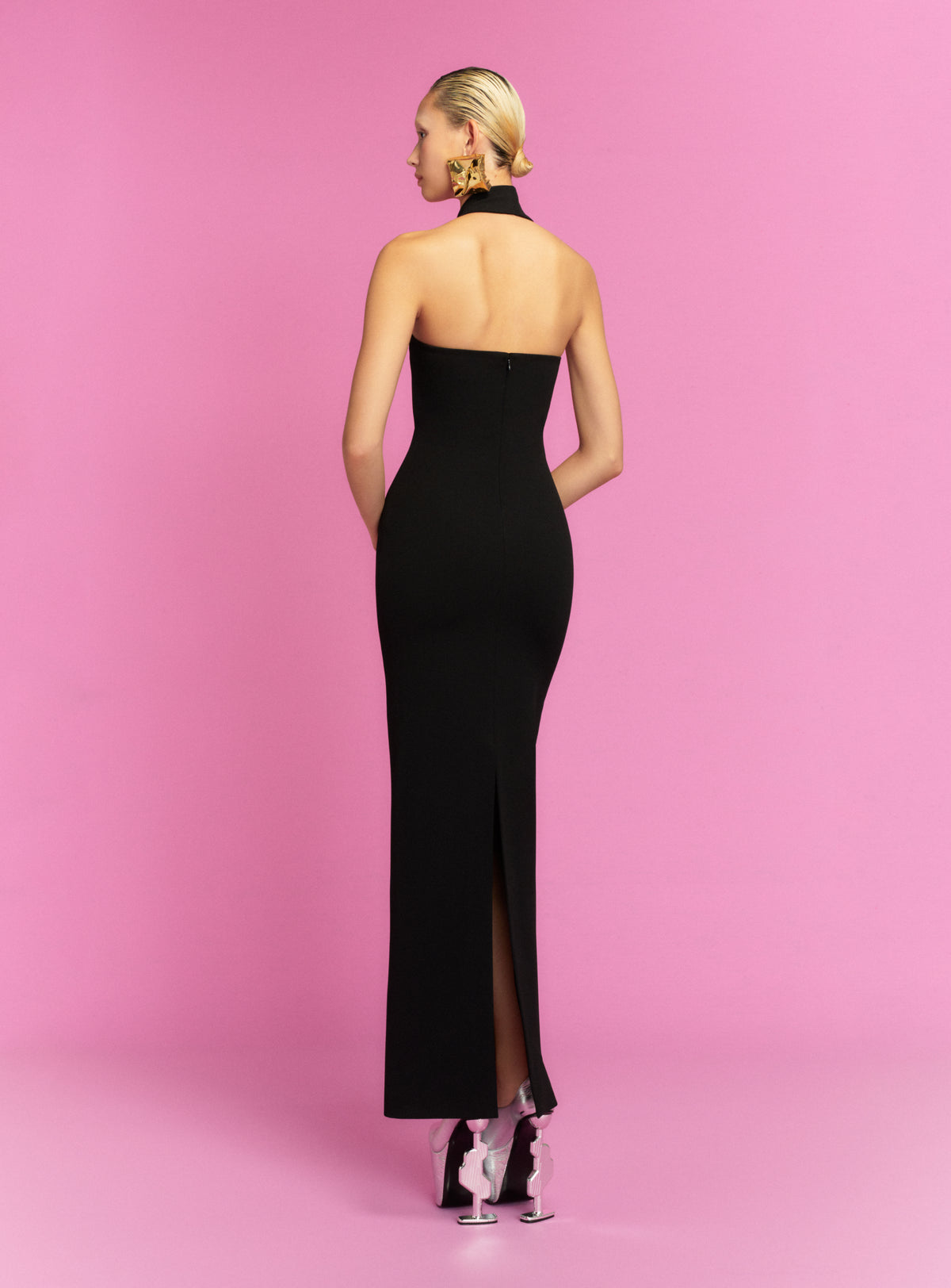 The Ilona Maxi Dress in Black