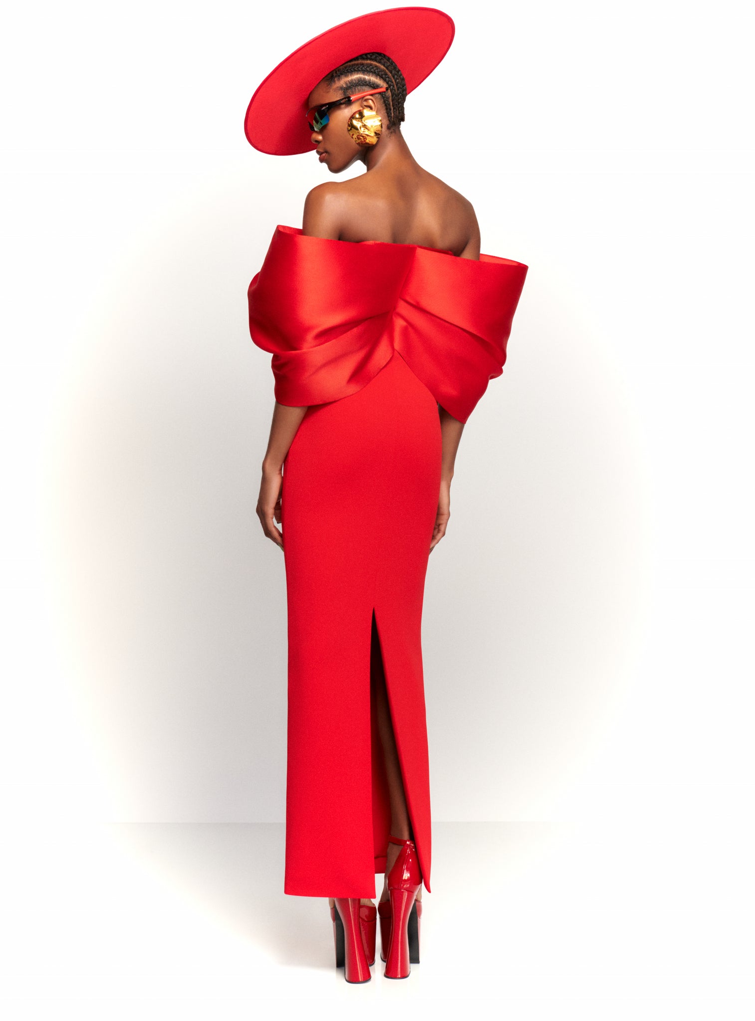 The Filippa Maxi Dress in Red