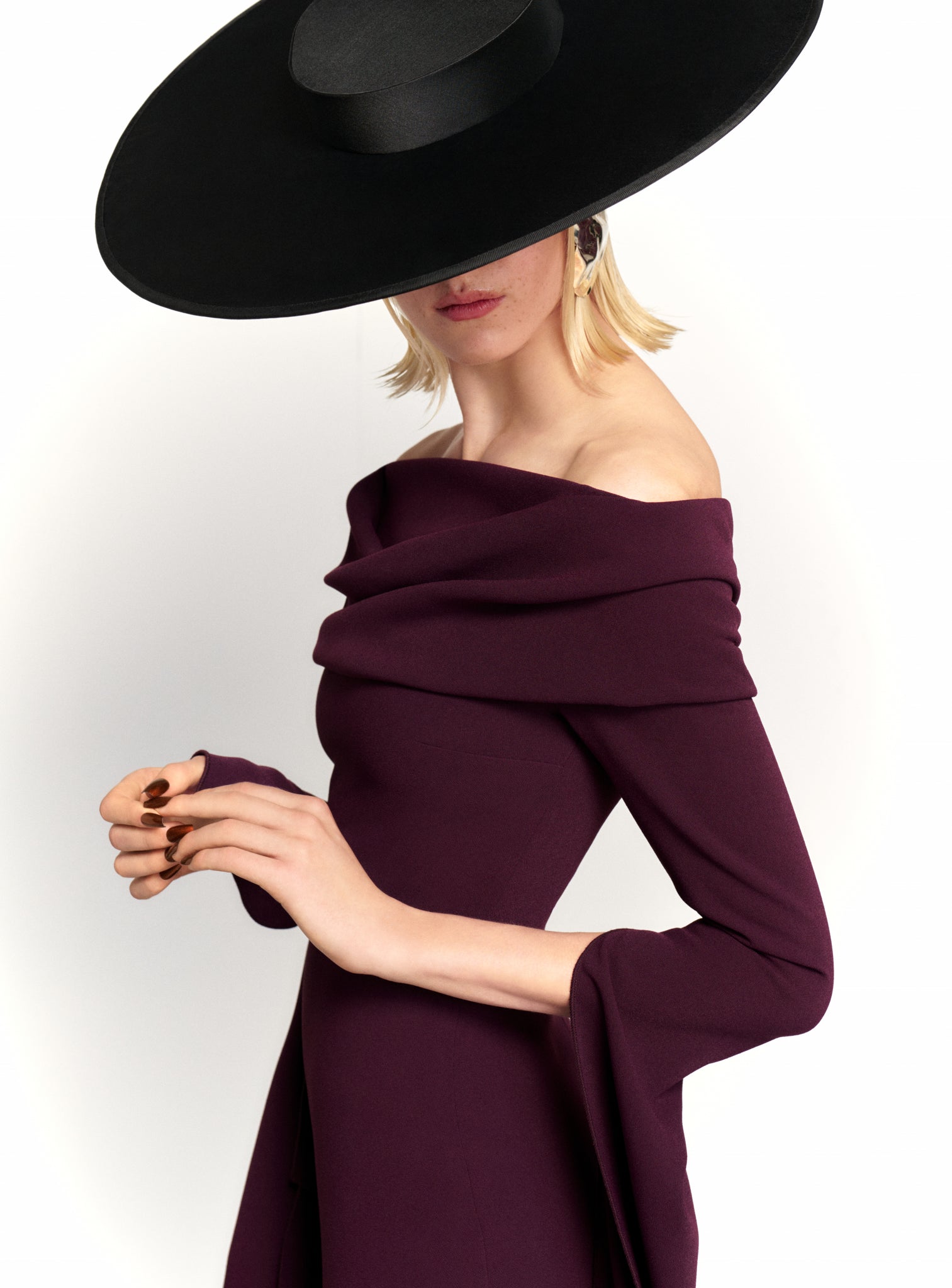 The Arden Maxi Dress in Plum The Arden Maxi Dress in Plum
