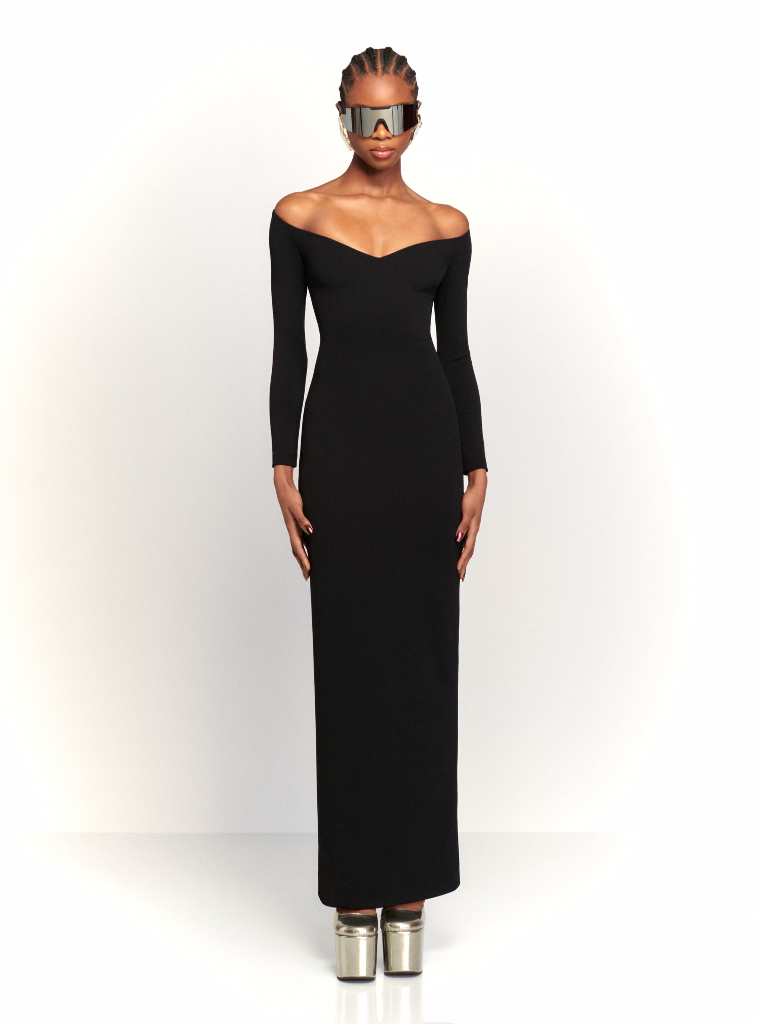 The Tara Maxi Dress in Black