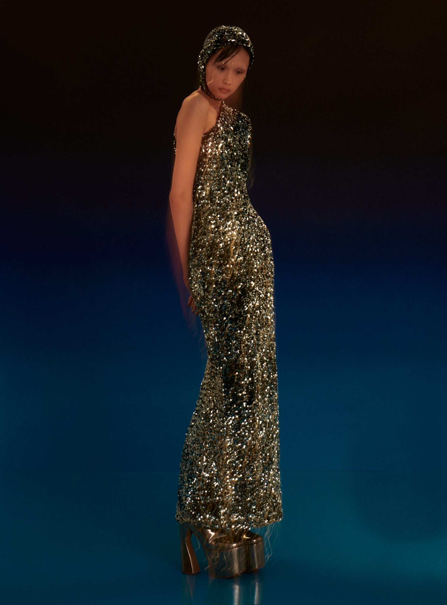 The Romy Maxi Dress Sequin The Romy Maxi Dress Sequin