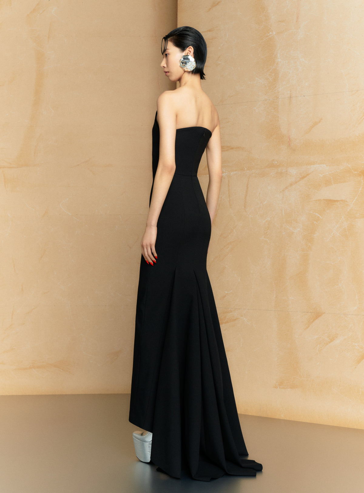 The Citra Maxi Dress in Black