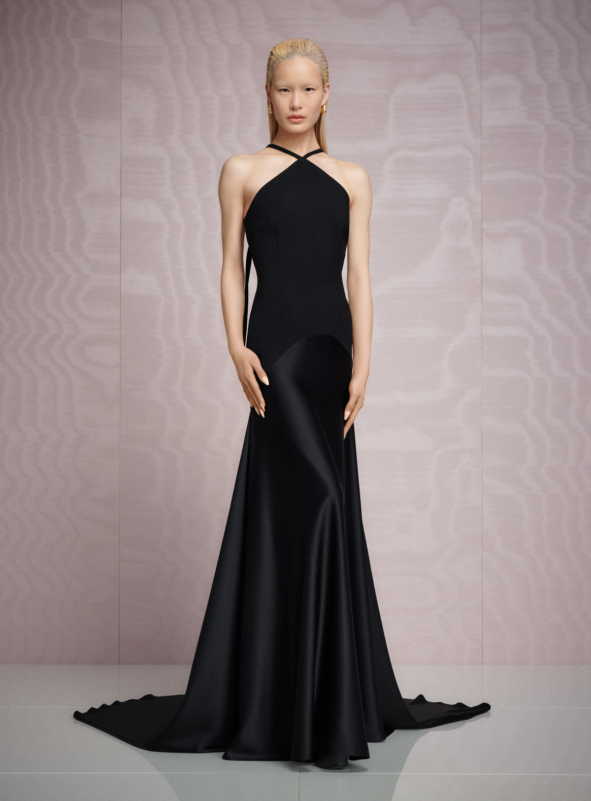 The Florie Maxi Dress in Black