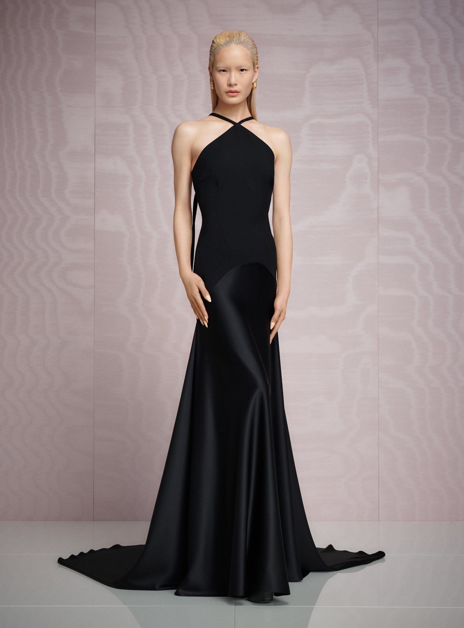 The Florie Maxi Dress in Black