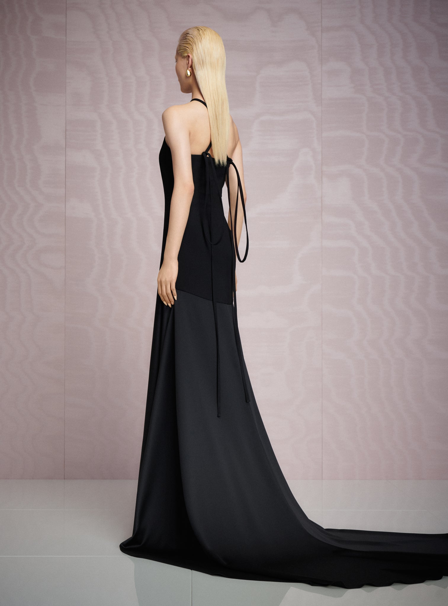 The Florie Maxi Dress in Black