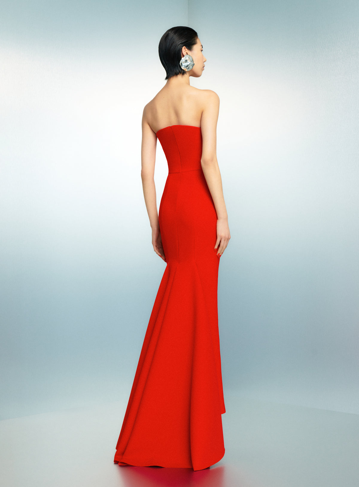 The Citra Maxi Dress in Red