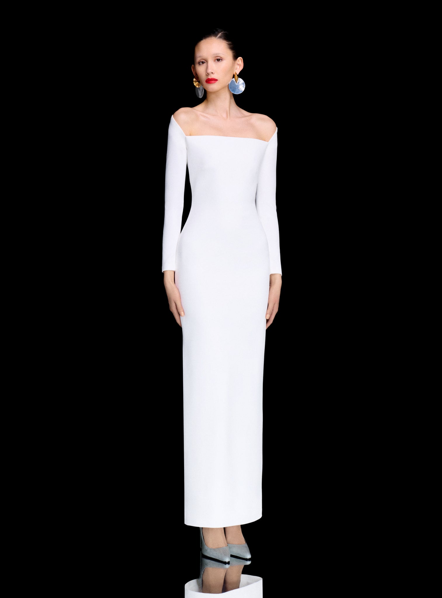 The Lolita Maxi Dress in Cream – Solace London