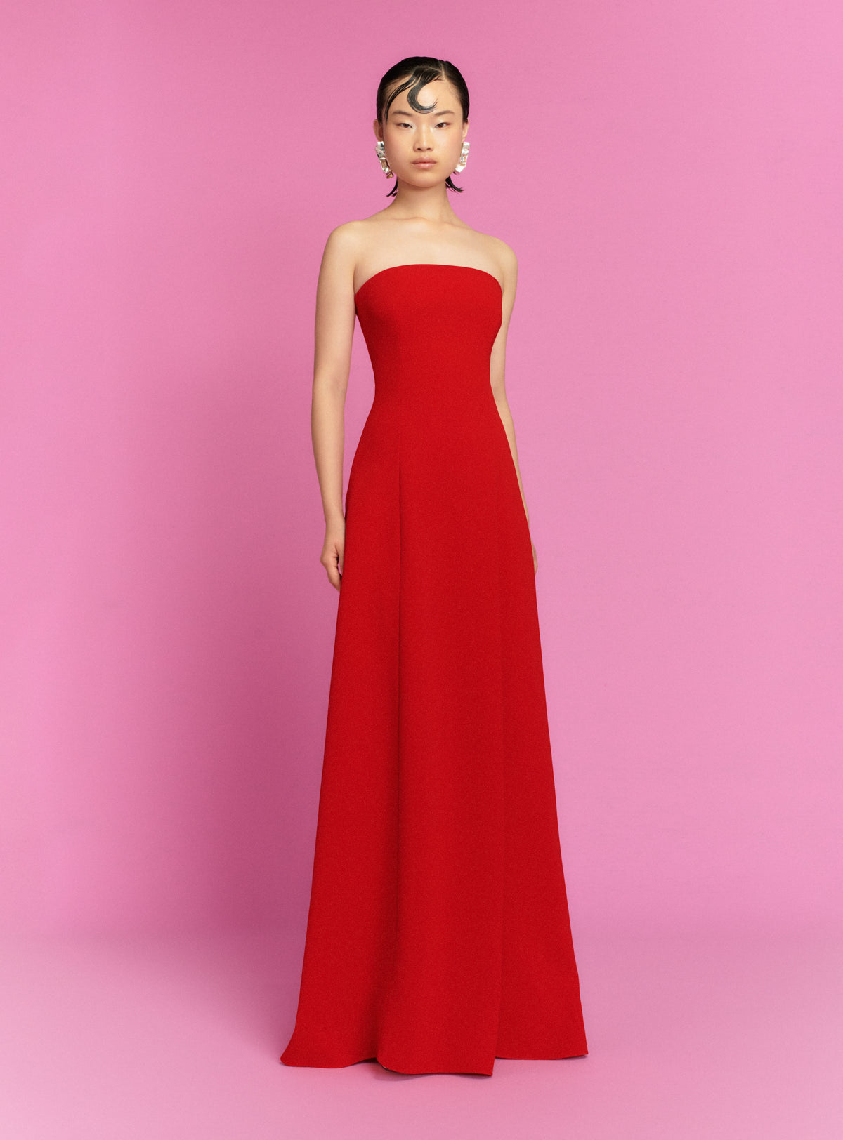 The Helena Maxi Dress in Red