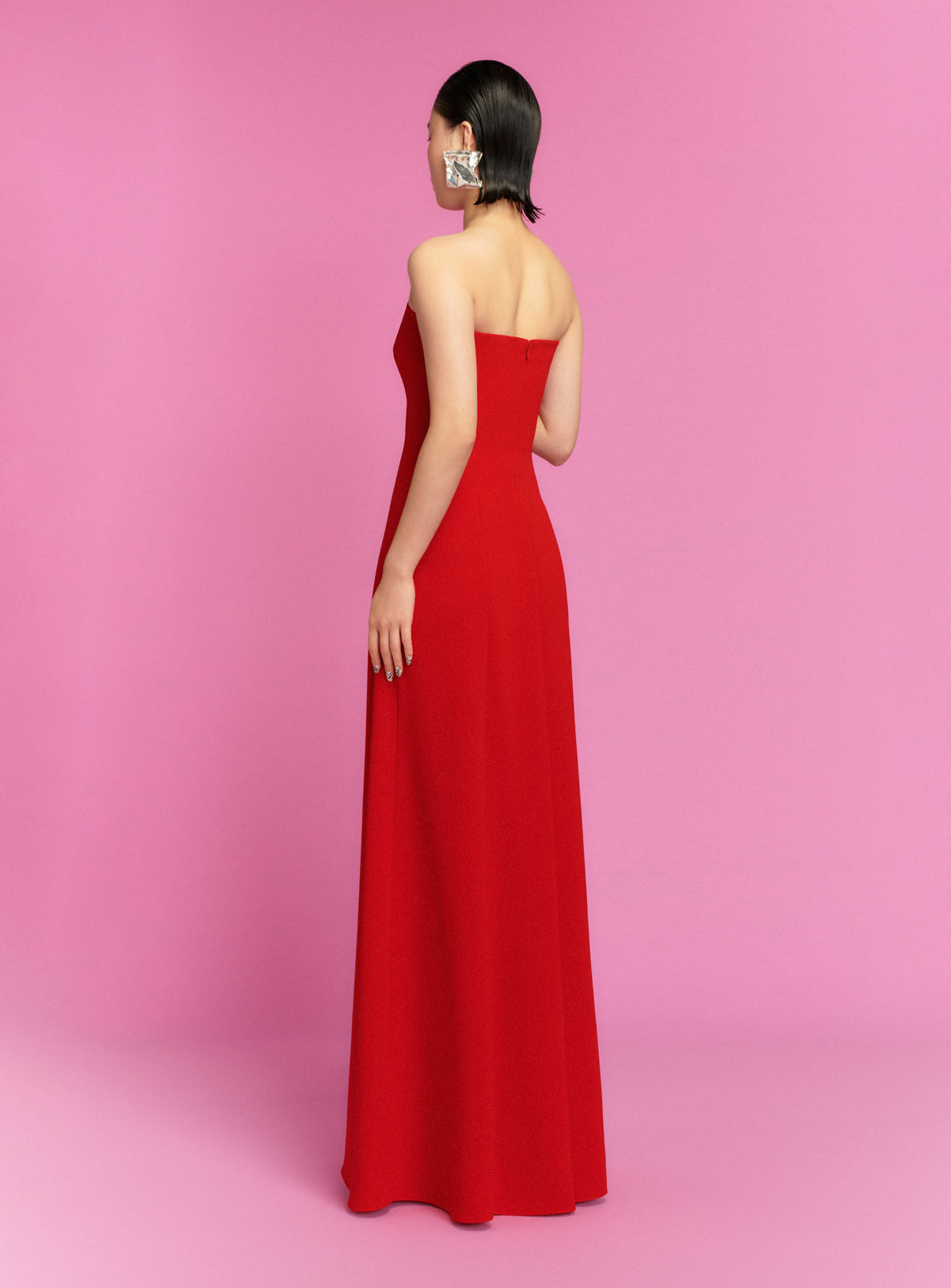 The Helena Maxi Dress in Red