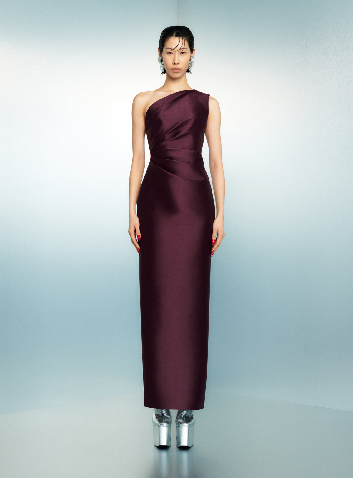 The Kira Maxi Dress in Raisin
