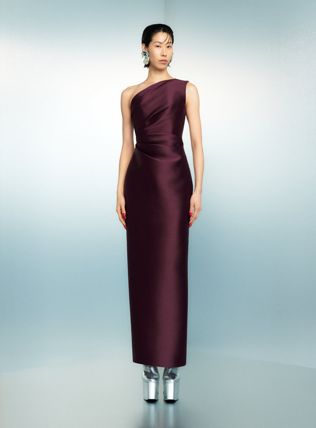 The Kira Maxi Dress in Raisin
