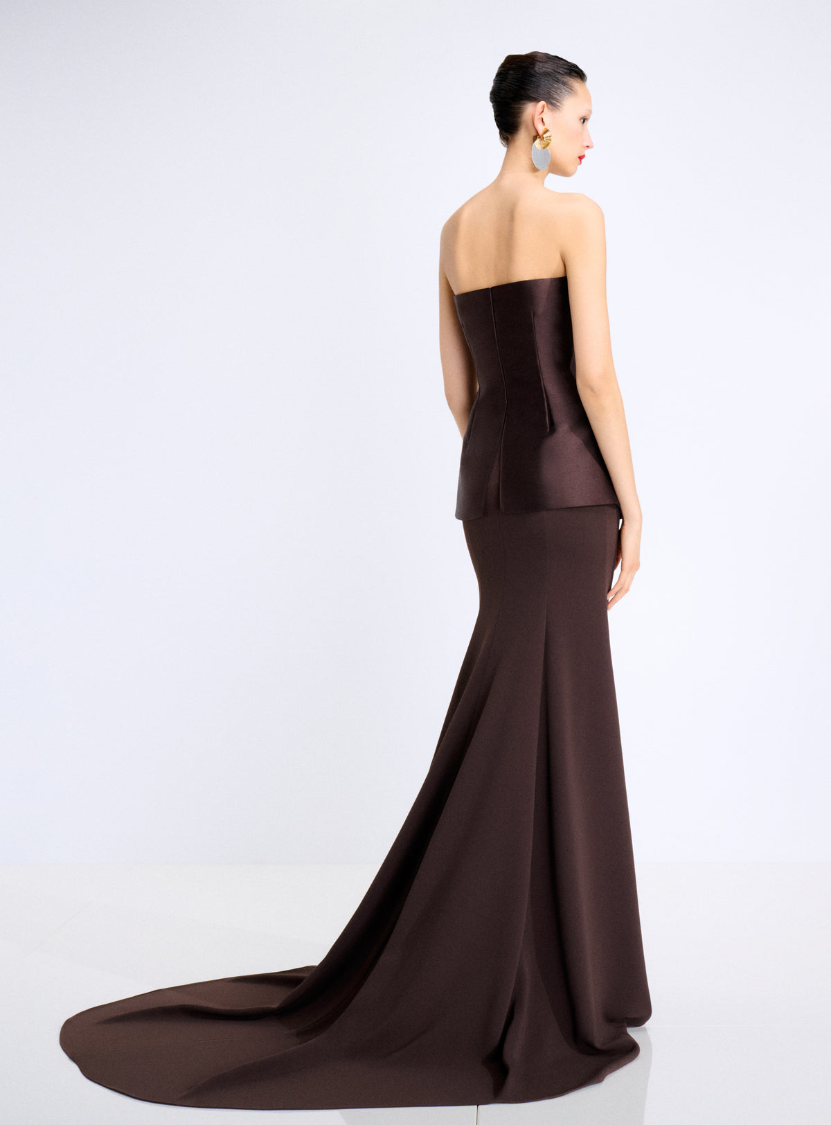 The Alia Maxi Dress in Chesnut