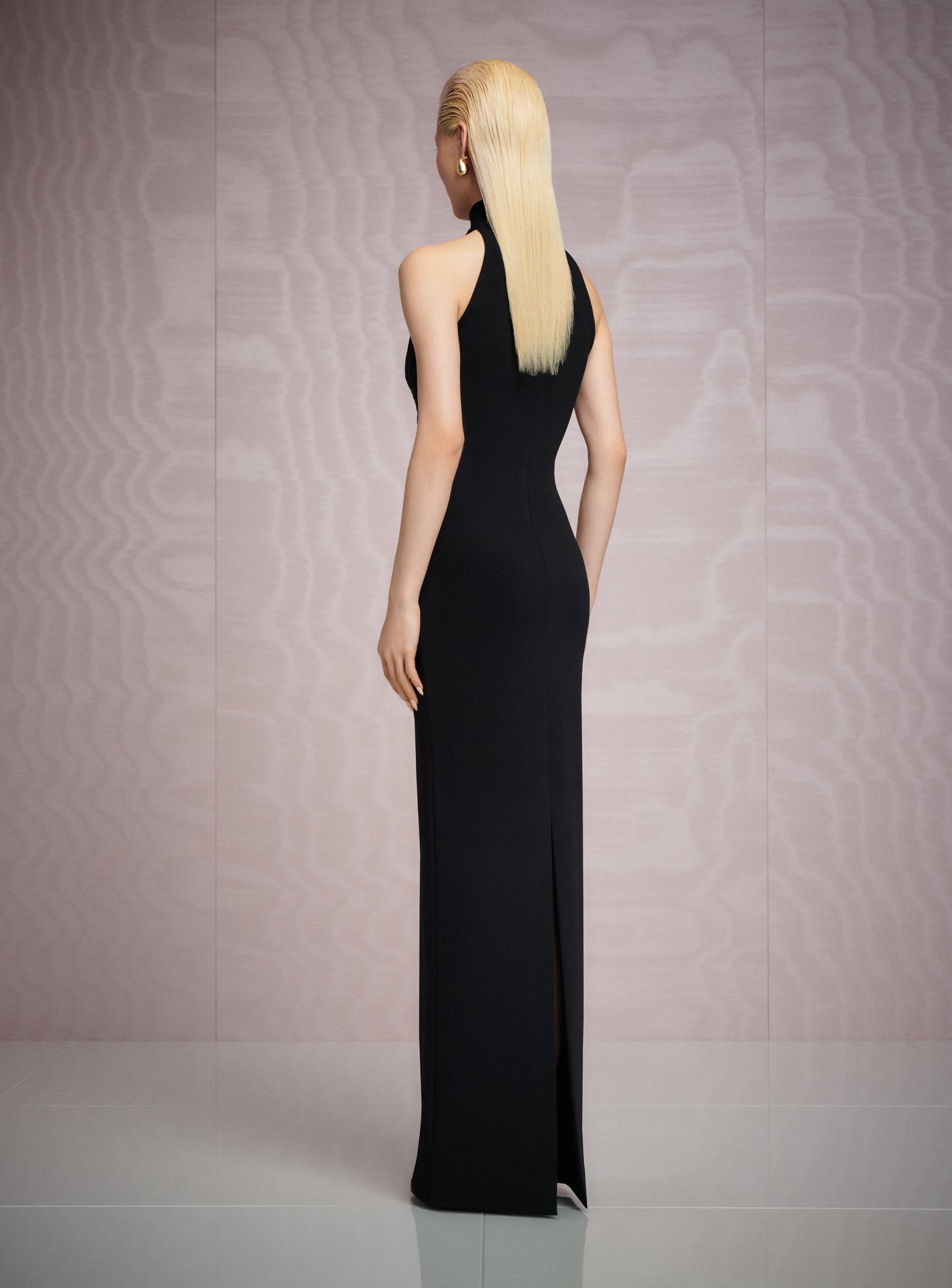 The Portia Maxi Dress in Black
