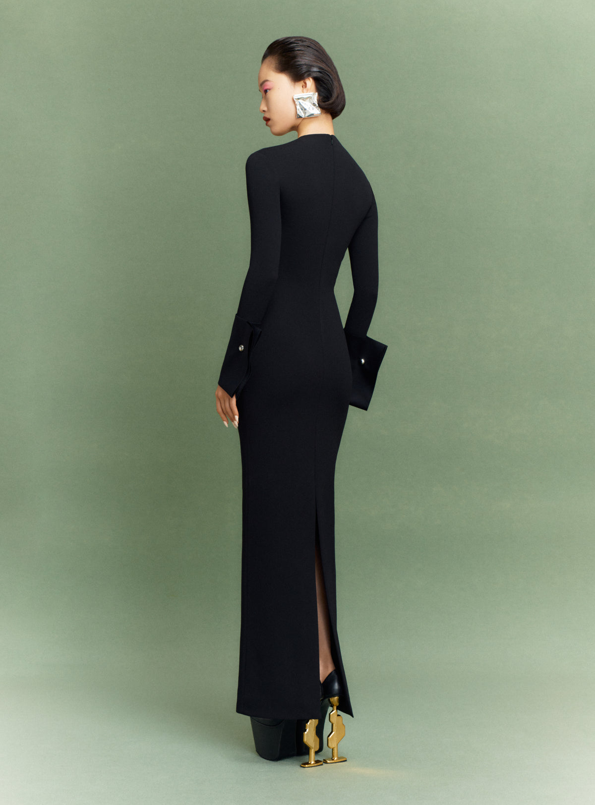 The Chloe Maxi Dress in Black