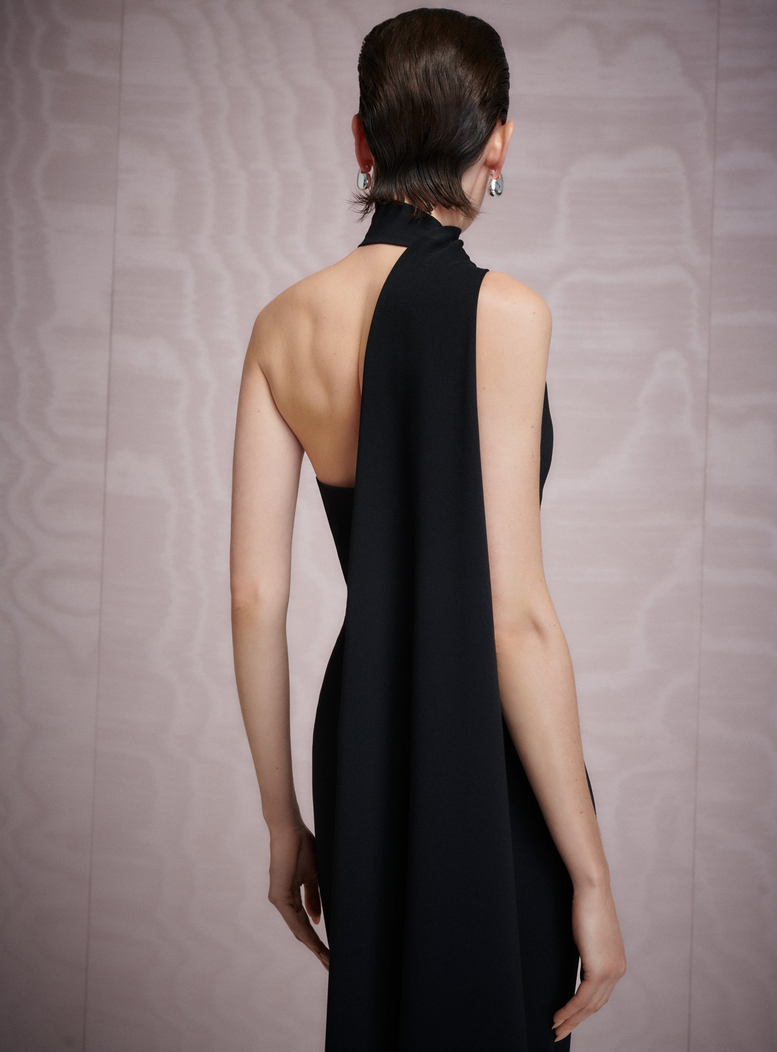 The Demi Maxi Dress in Black