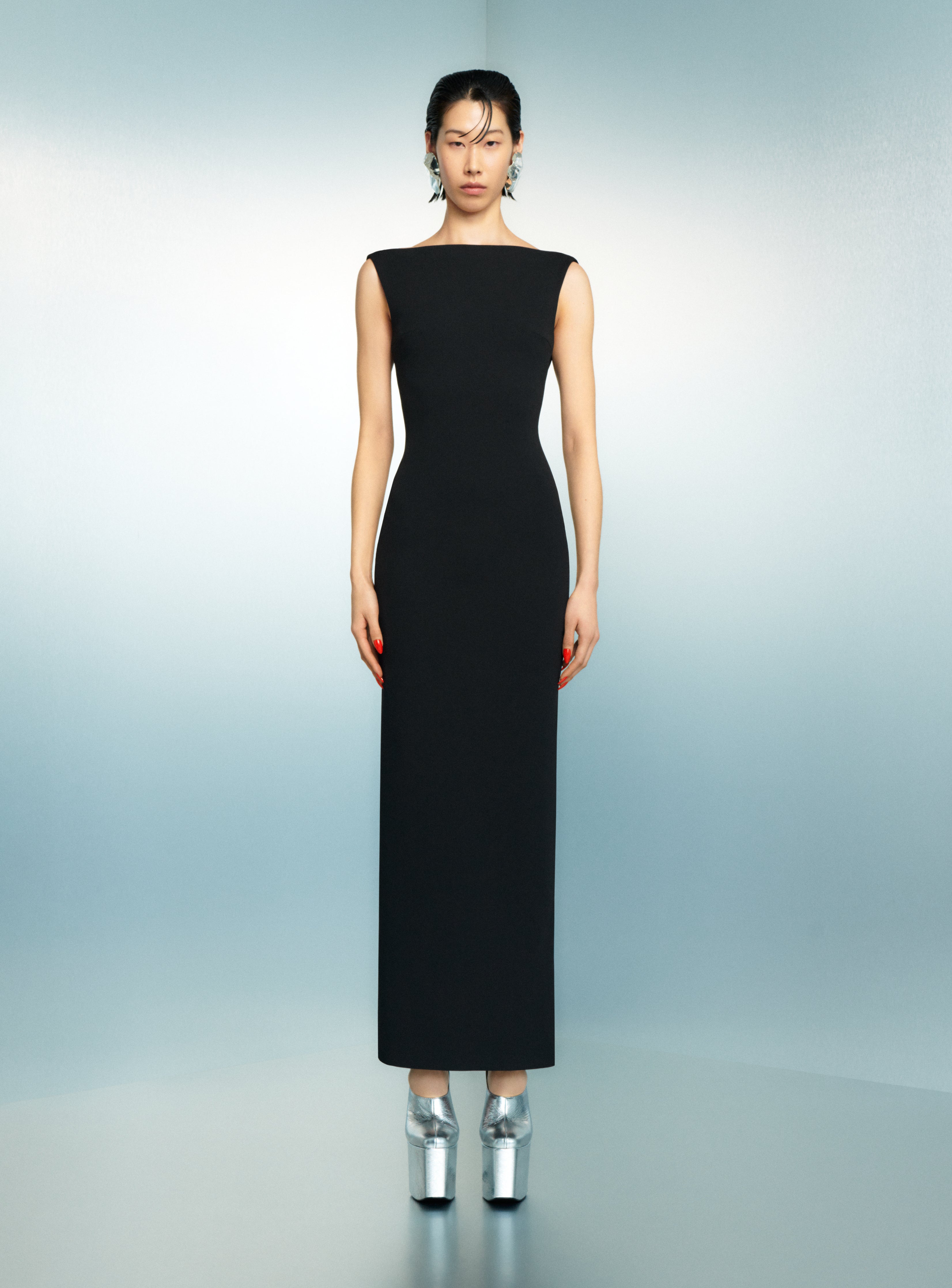 The Imogen Maxi Dress in Black – Solace London