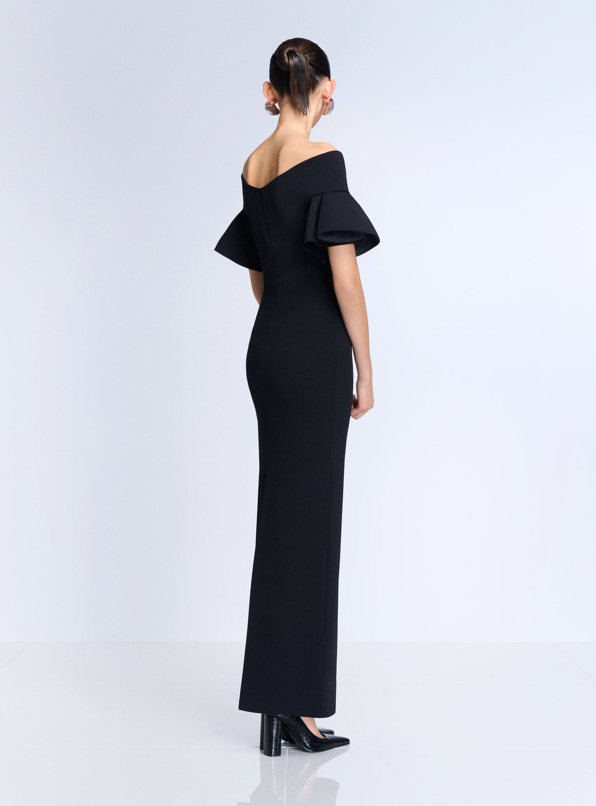 The Cielo Maxi Dress in Black