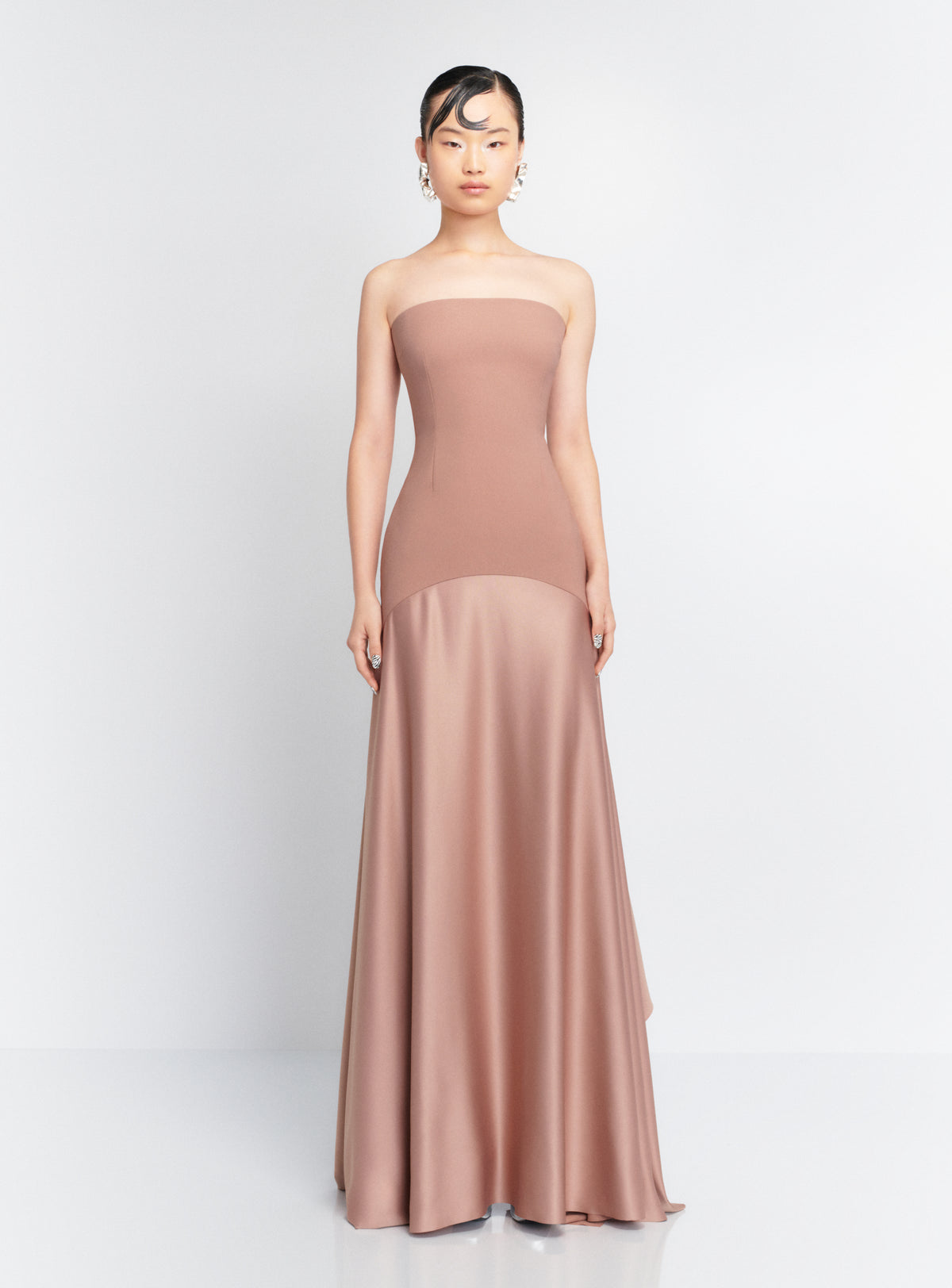 The Alessandra Maxi Dress in Cocoa