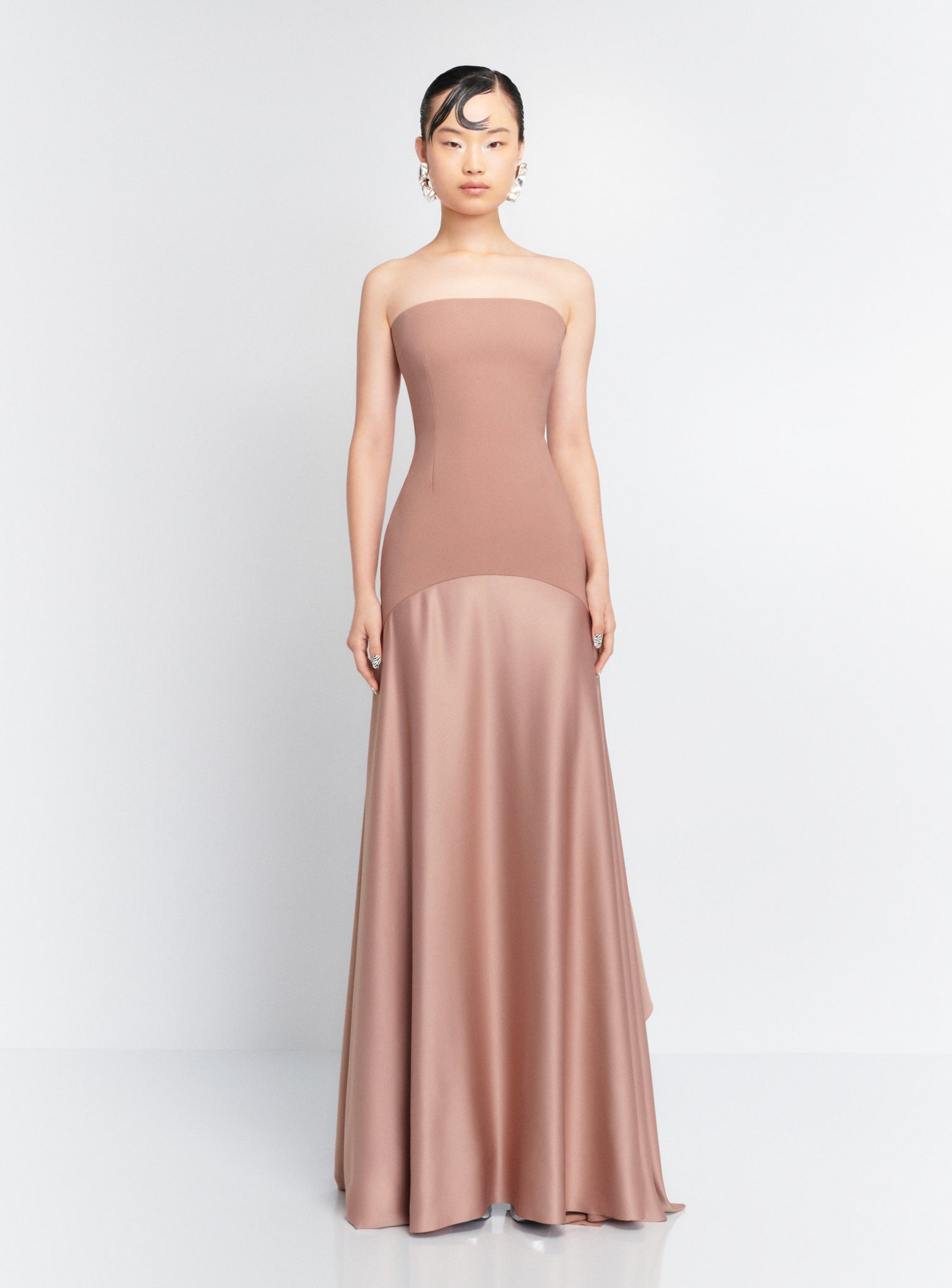 The Alessandra Maxi Dress in Cocoa Solace London The Alessandra Maxi Dress in Cocoa Solace London