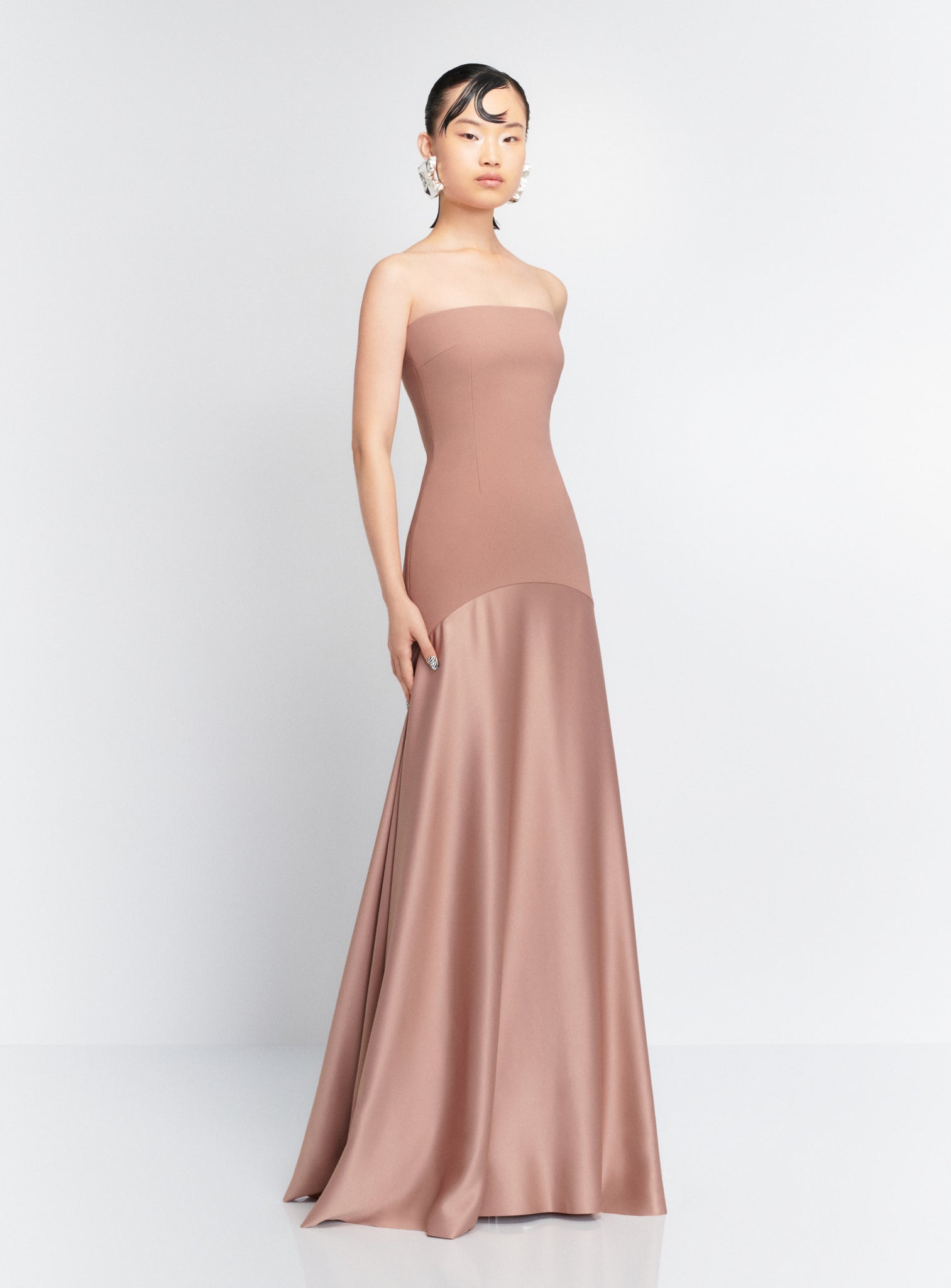 The Alessandra Maxi Dress in Cocoa The Alessandra Maxi Dress in Cocoa