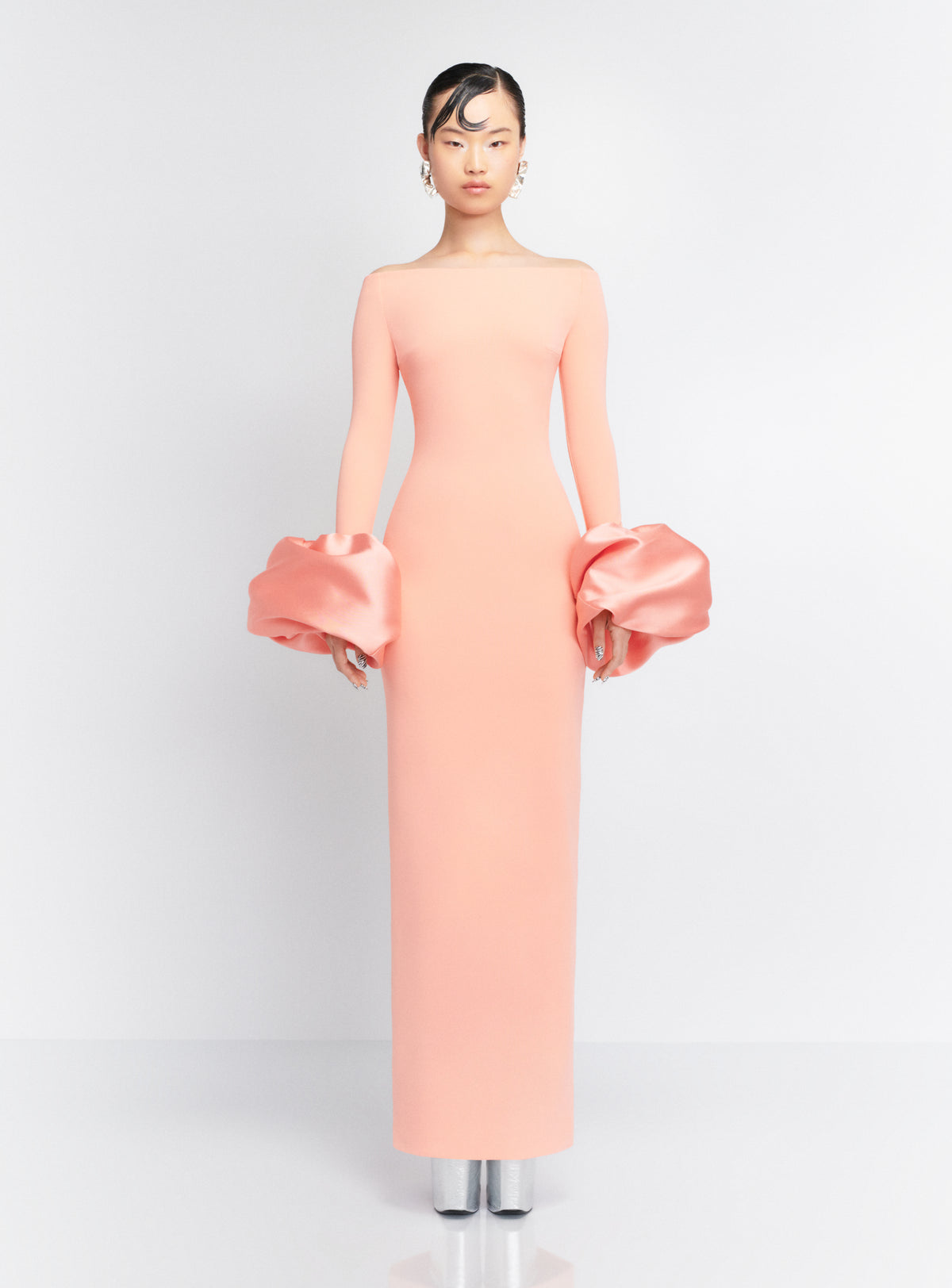 The Talia Maxi Dress in Nectar Pink