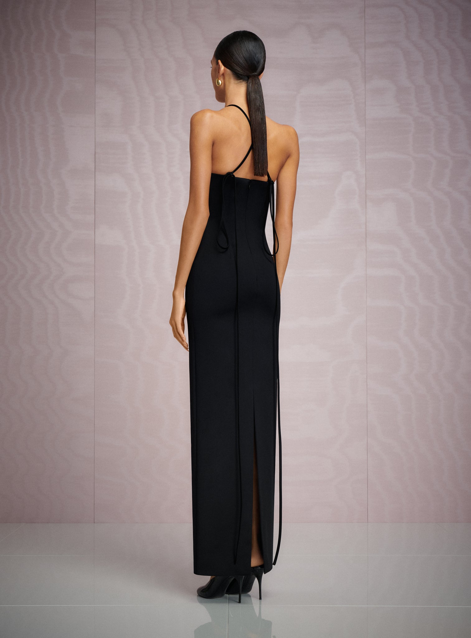 The Fern Maxi Dress in Black
