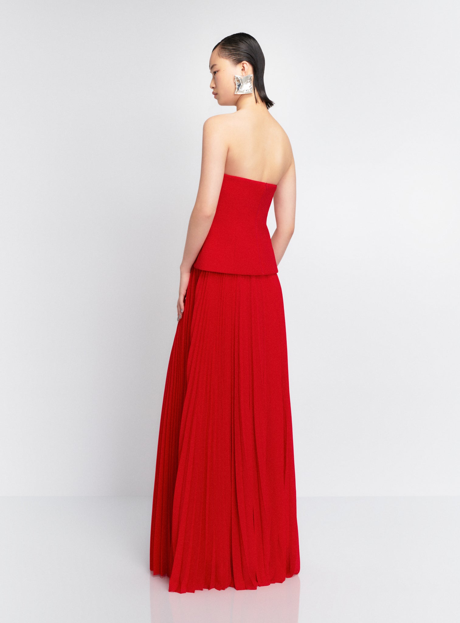 The Britt Maxi Dress in Red