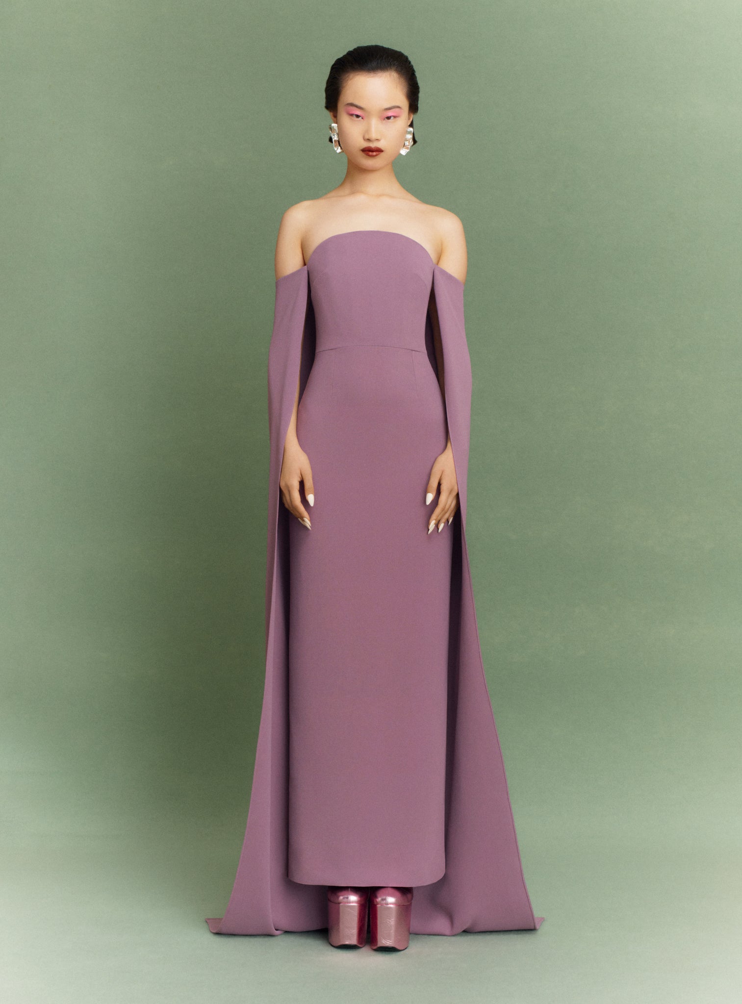 The Fia Maxi Dress in Acai