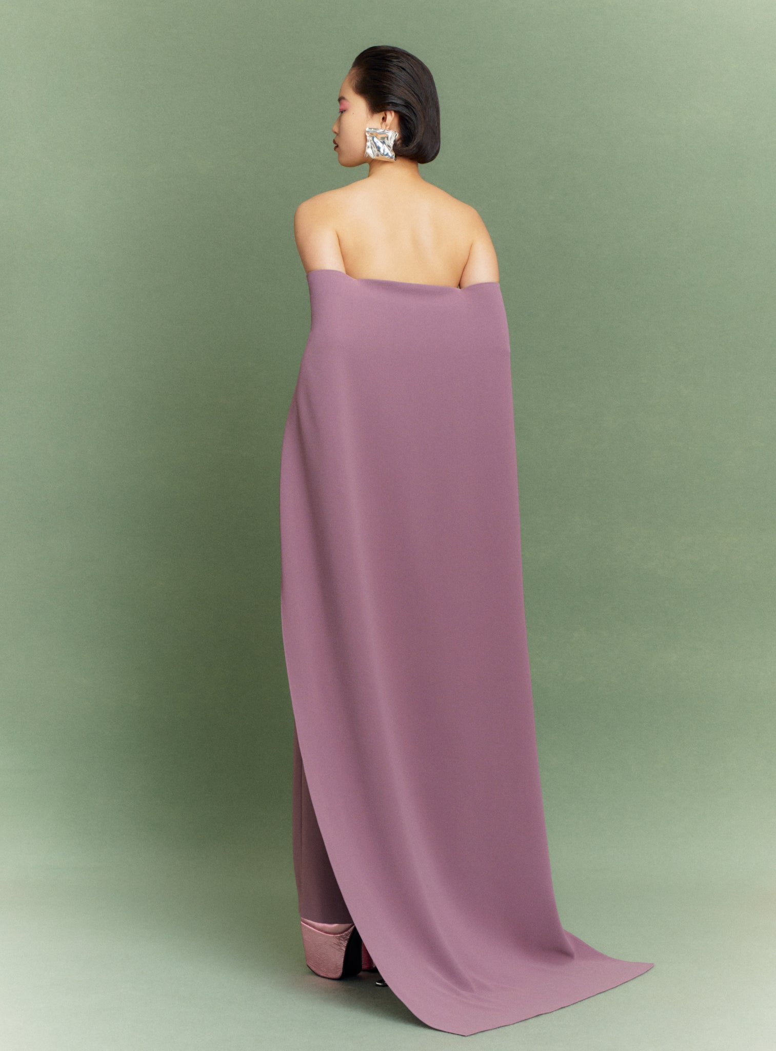 The Fia Maxi Dress in Acai