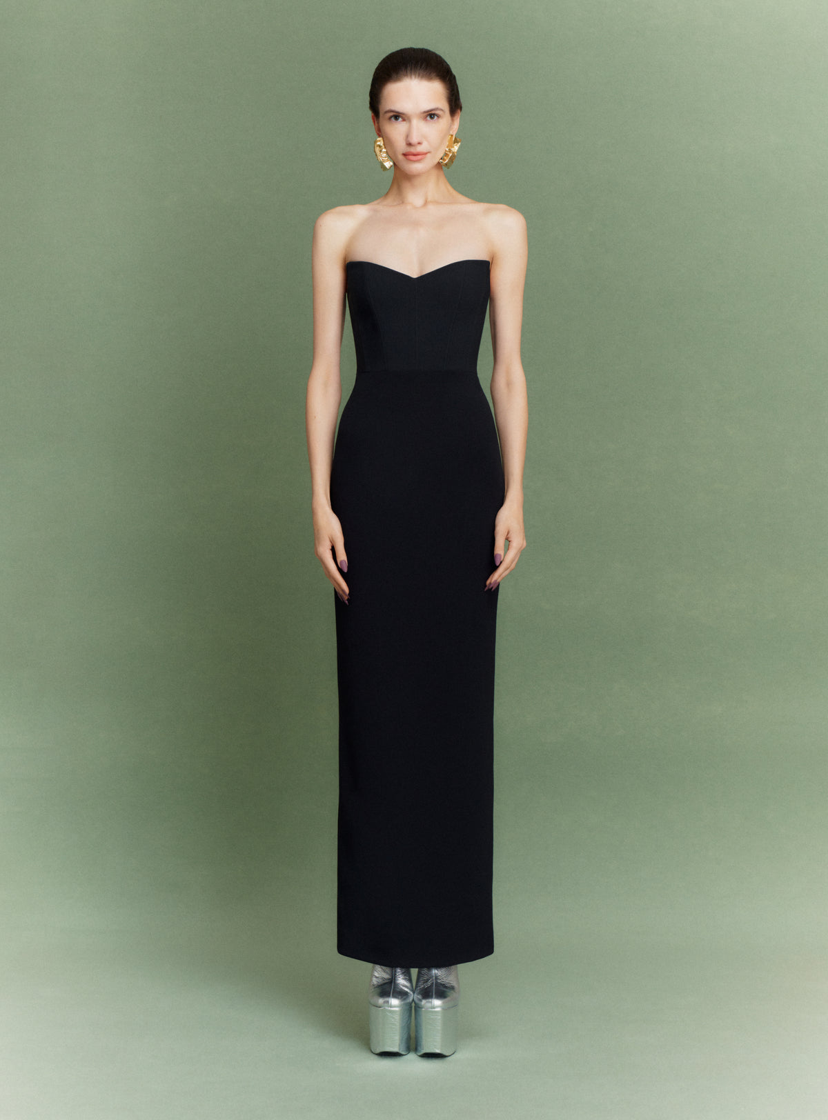 The Malla Maxi Dress in Black