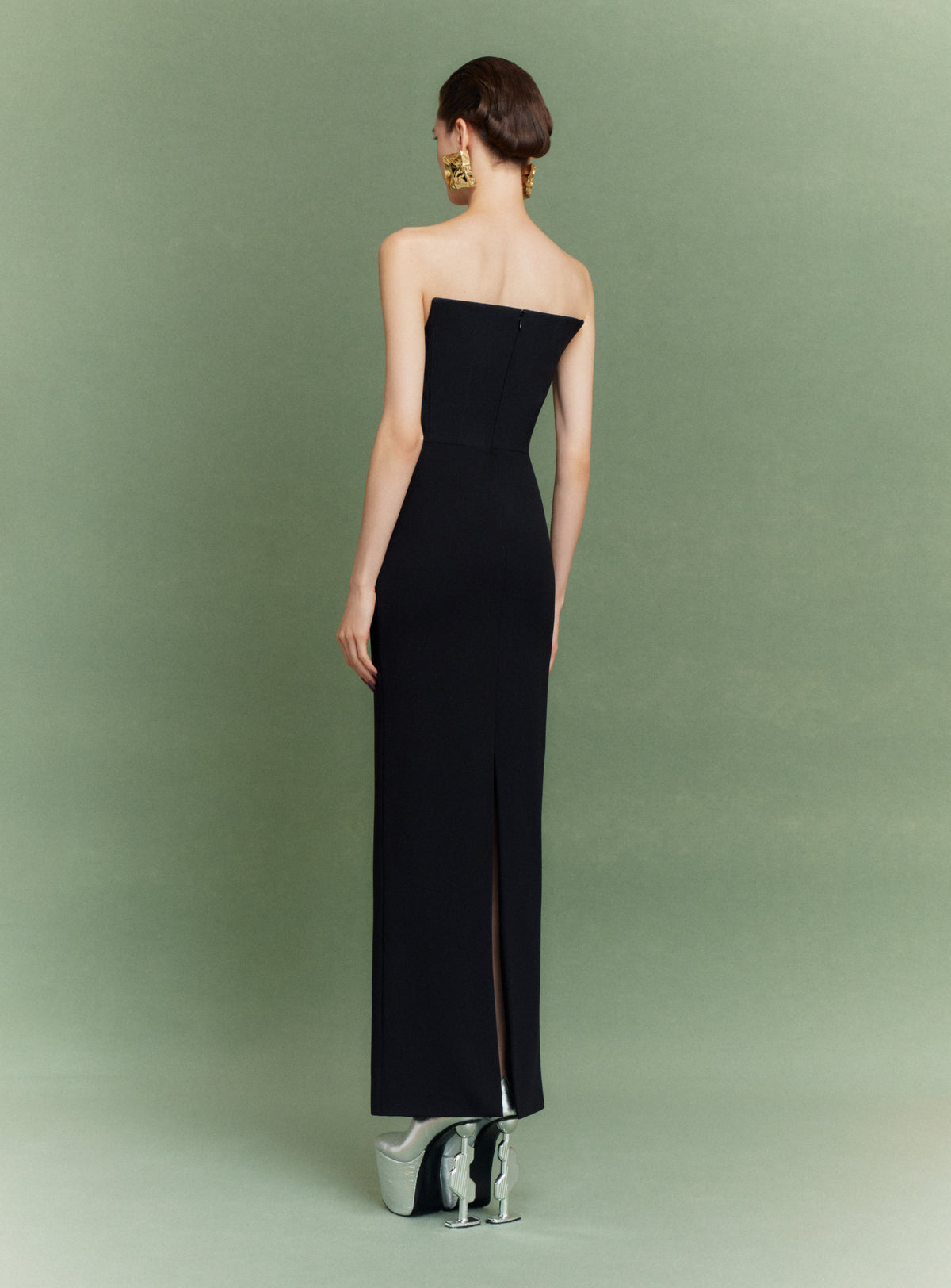 The Malla Maxi Dress in Black