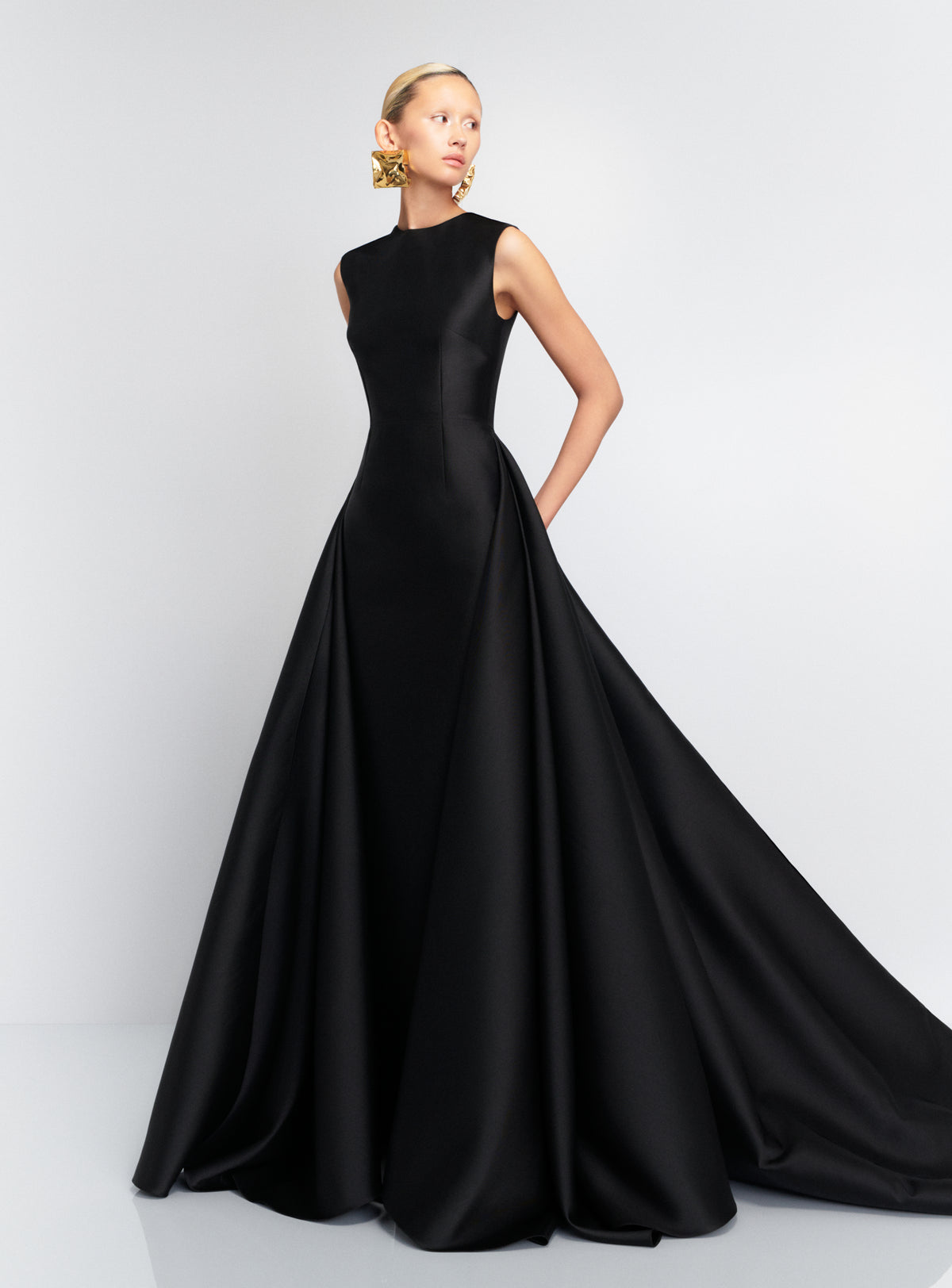 The Larsen Maxi Dress in Black