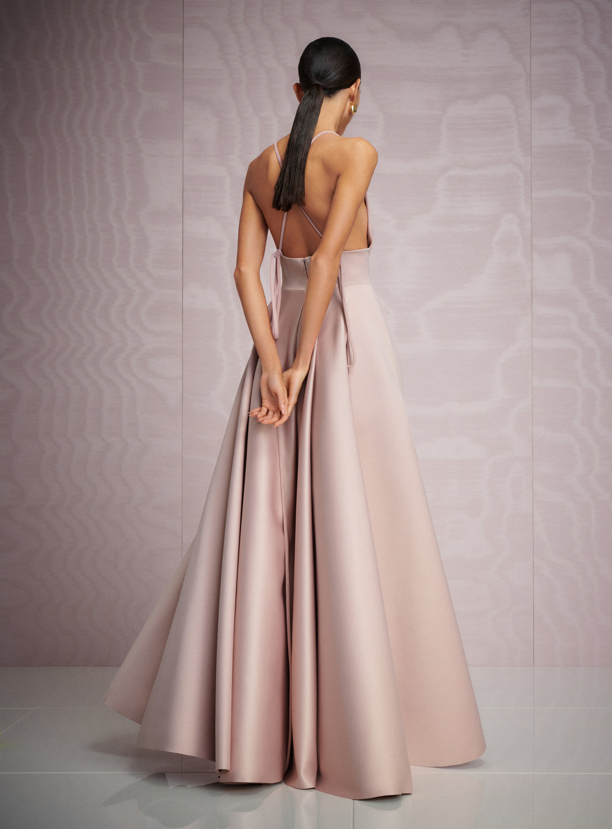 The Avallon Maxi Dress in Oyster