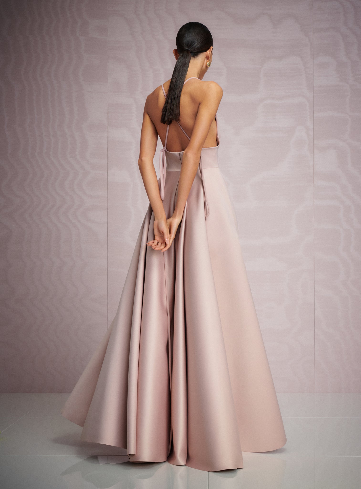 The Avallon Maxi Dress in Oyster