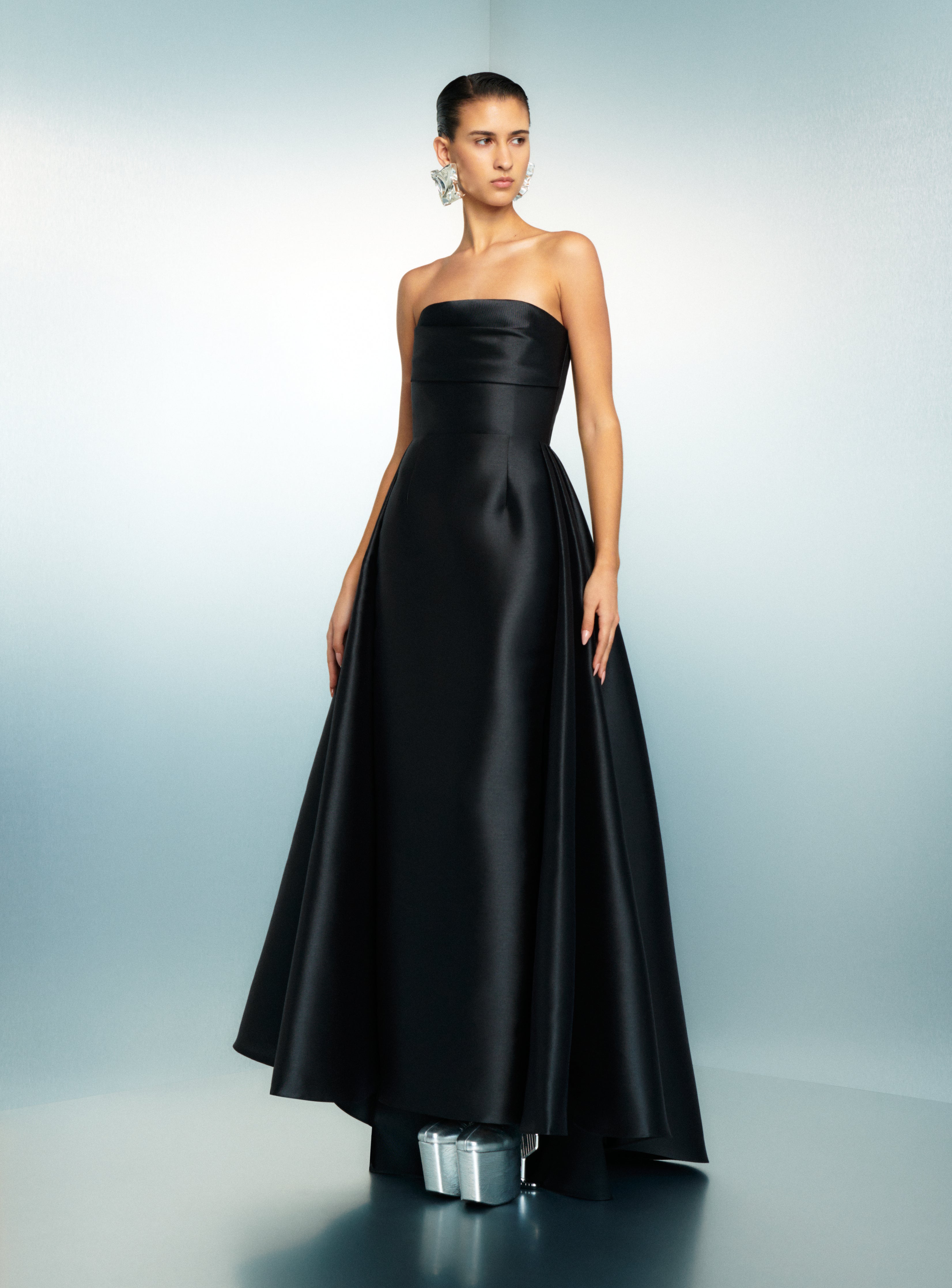 The Tiffany Maxi Dress in Black