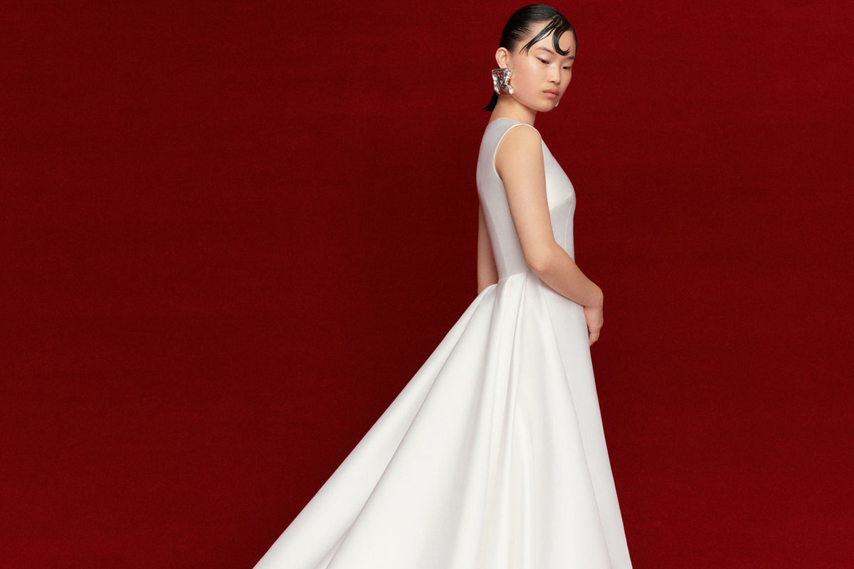 The Larsen Maxi Dress in Cream