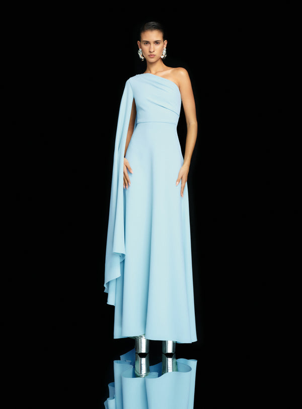 chinese dress ladies The Tiffany Maxi Dress in Magenta  Solace London