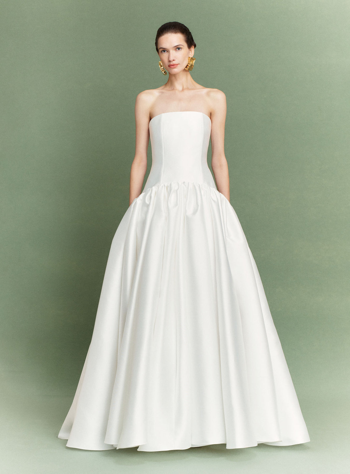 The Cassias Maxi Dress in Cream