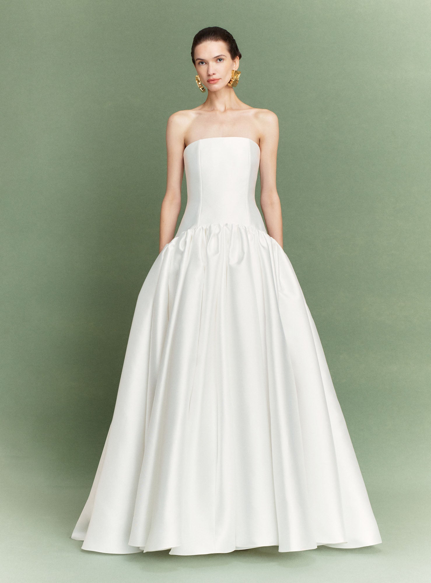 The Cassias Maxi Dress in Cream